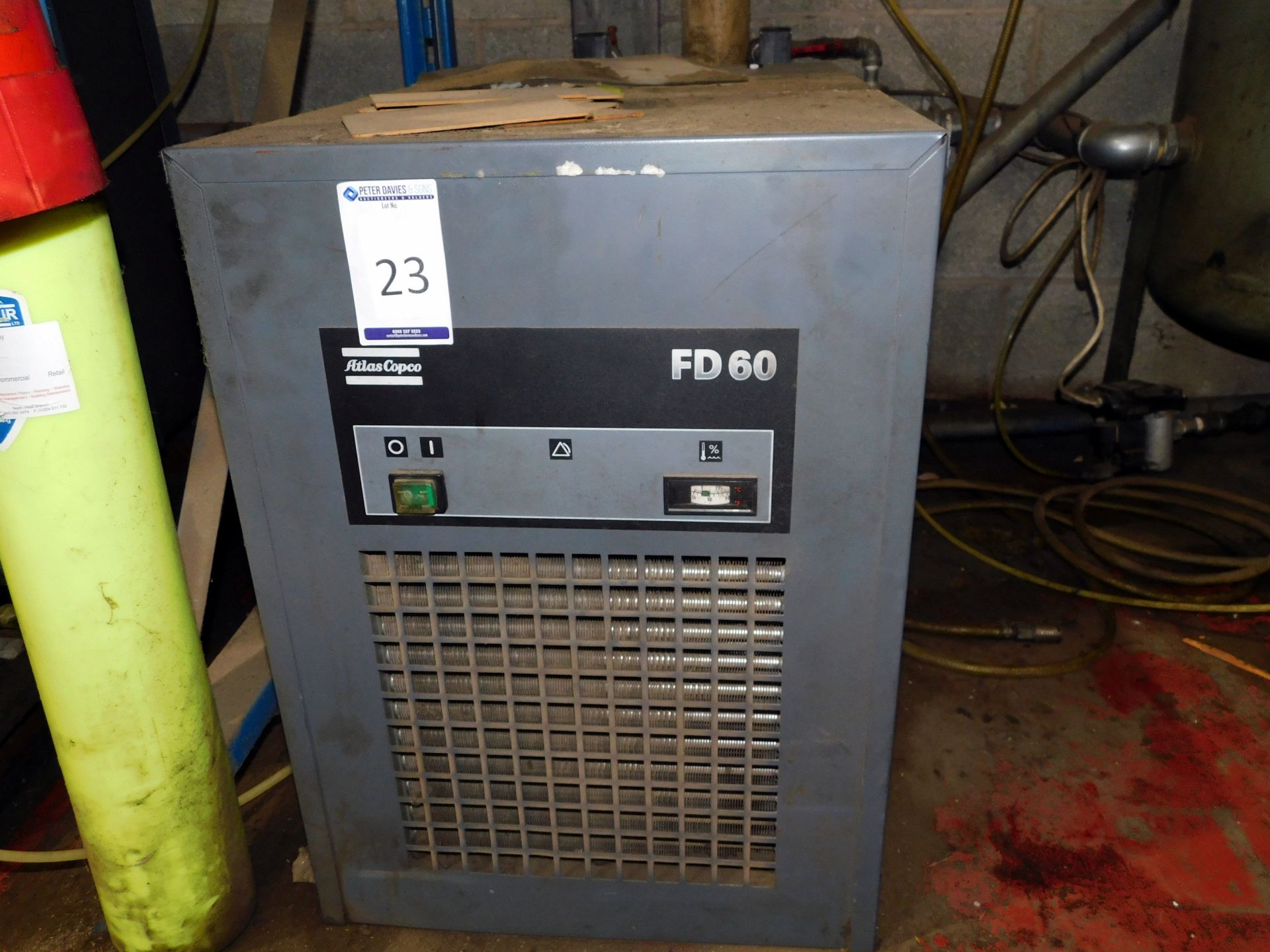 Atlas Copco FD60 Air Dryer And Vertical Air Receiver (Collection – Friday 25th, Tuesday 29th or - Image 2 of 4