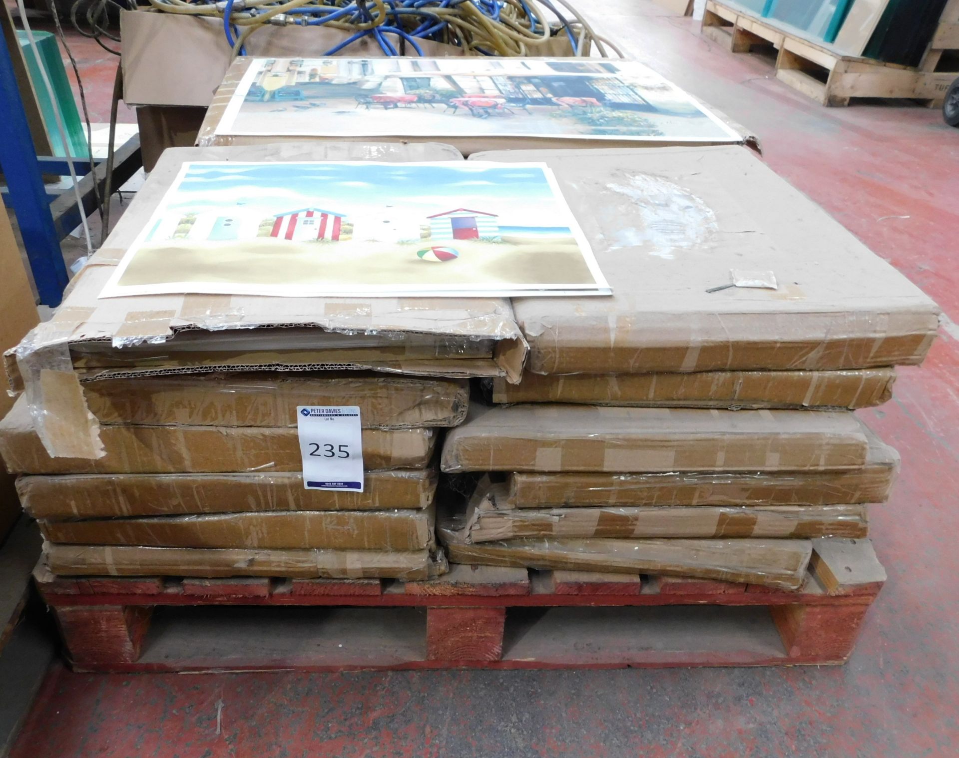 Pallet of Prints on Canvas (Collection – Friday 25th, Tuesday 29th or Wednesday 30th May – By