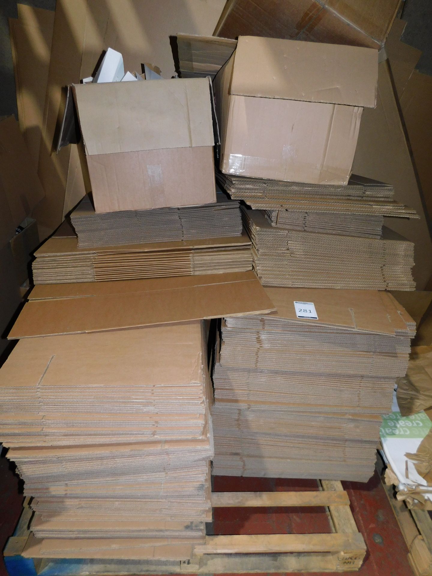 Pallet of Packaging Boxes & Paper for Frames (Collection – Friday 25th, Tuesday 29th or Wednesday - Image 2 of 3