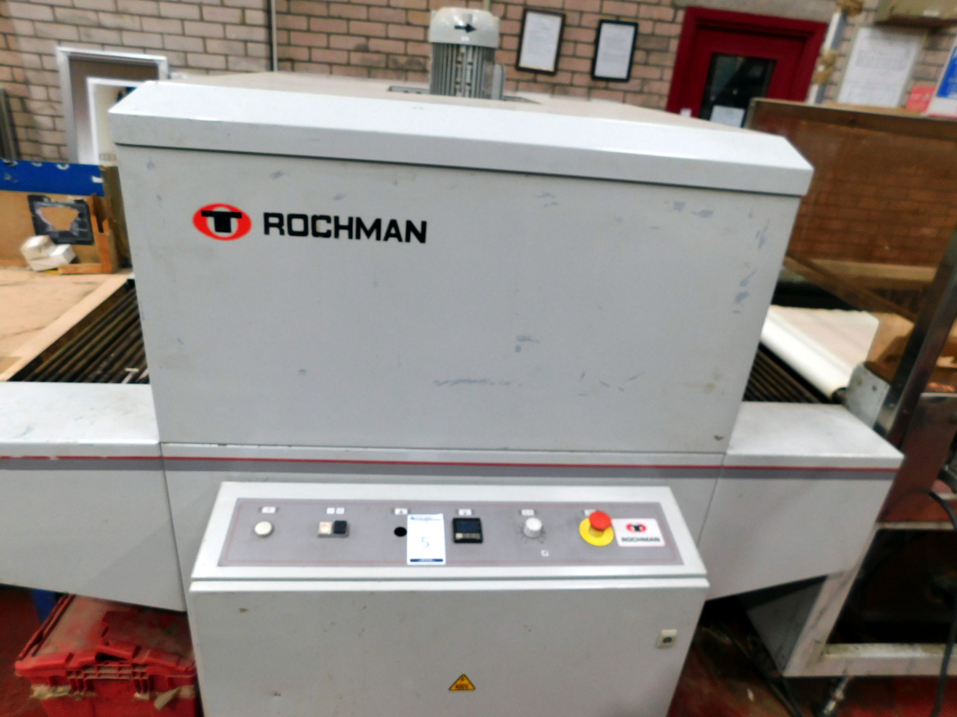 Rochman TR65/100 H220 Sealing Machine, Serial Number 0510104 (2004) With SLAU 80/60 Feed Bed, Serial - Image 2 of 8