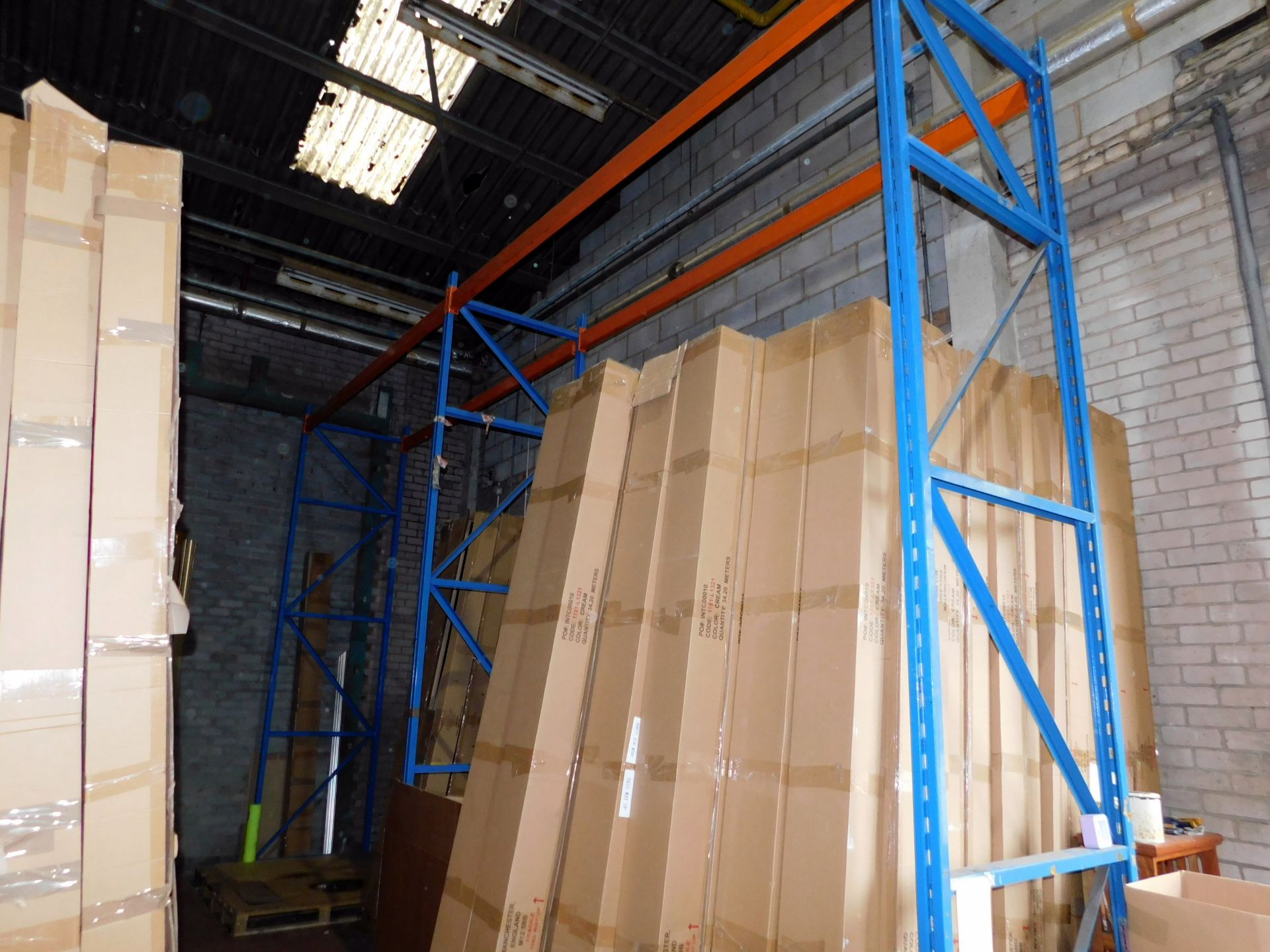 10 Bays of Boltless Pallet Racking to include: 12 4.2m Uprights, 35 Crossbeams . (Collection – - Image 6 of 6