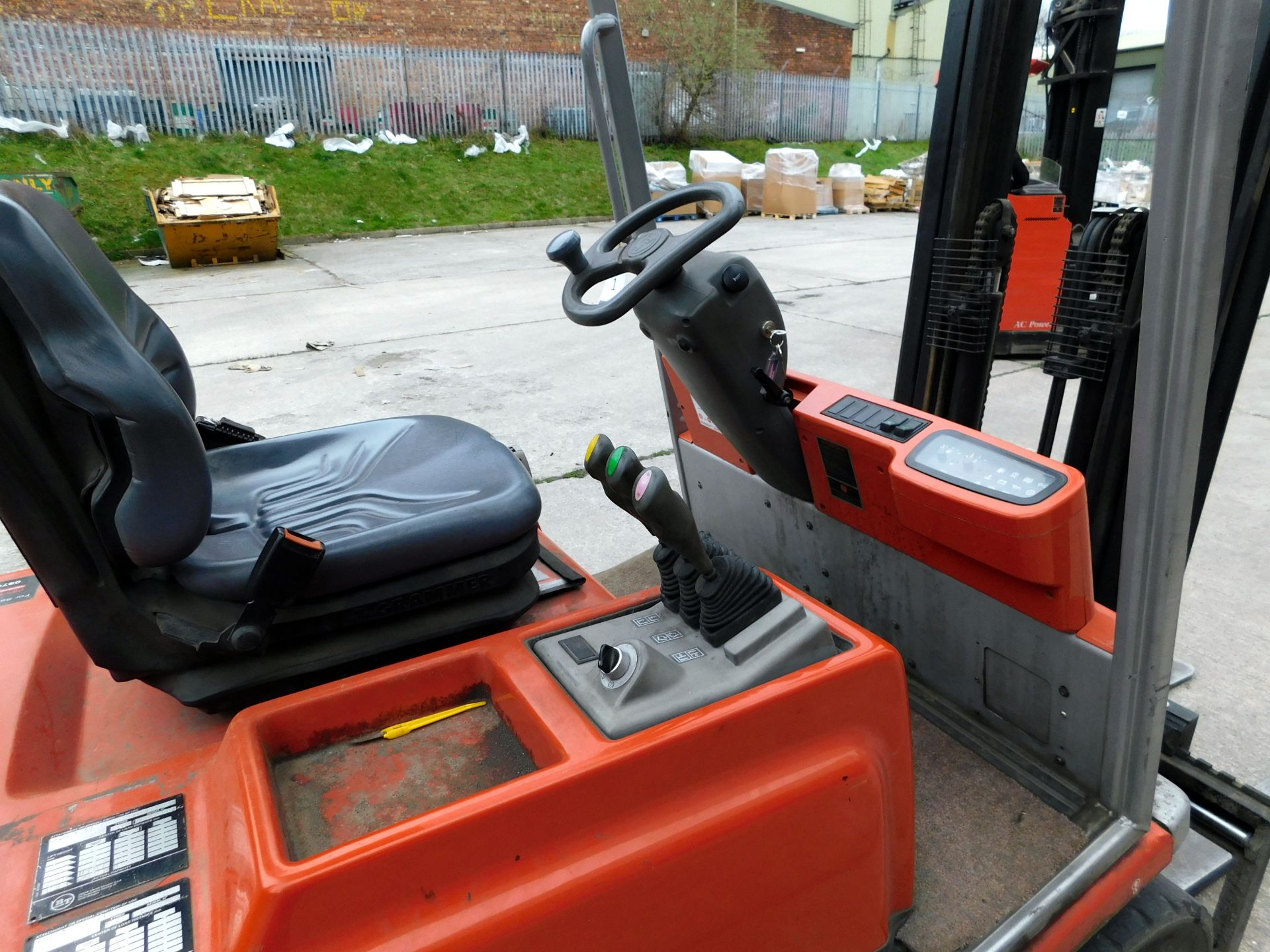 BT CBD15 Diesel Powered Counter Balance Fork Lift, Serial Number CE267564 (2005), 1620 Hours, 1, - Image 7 of 11