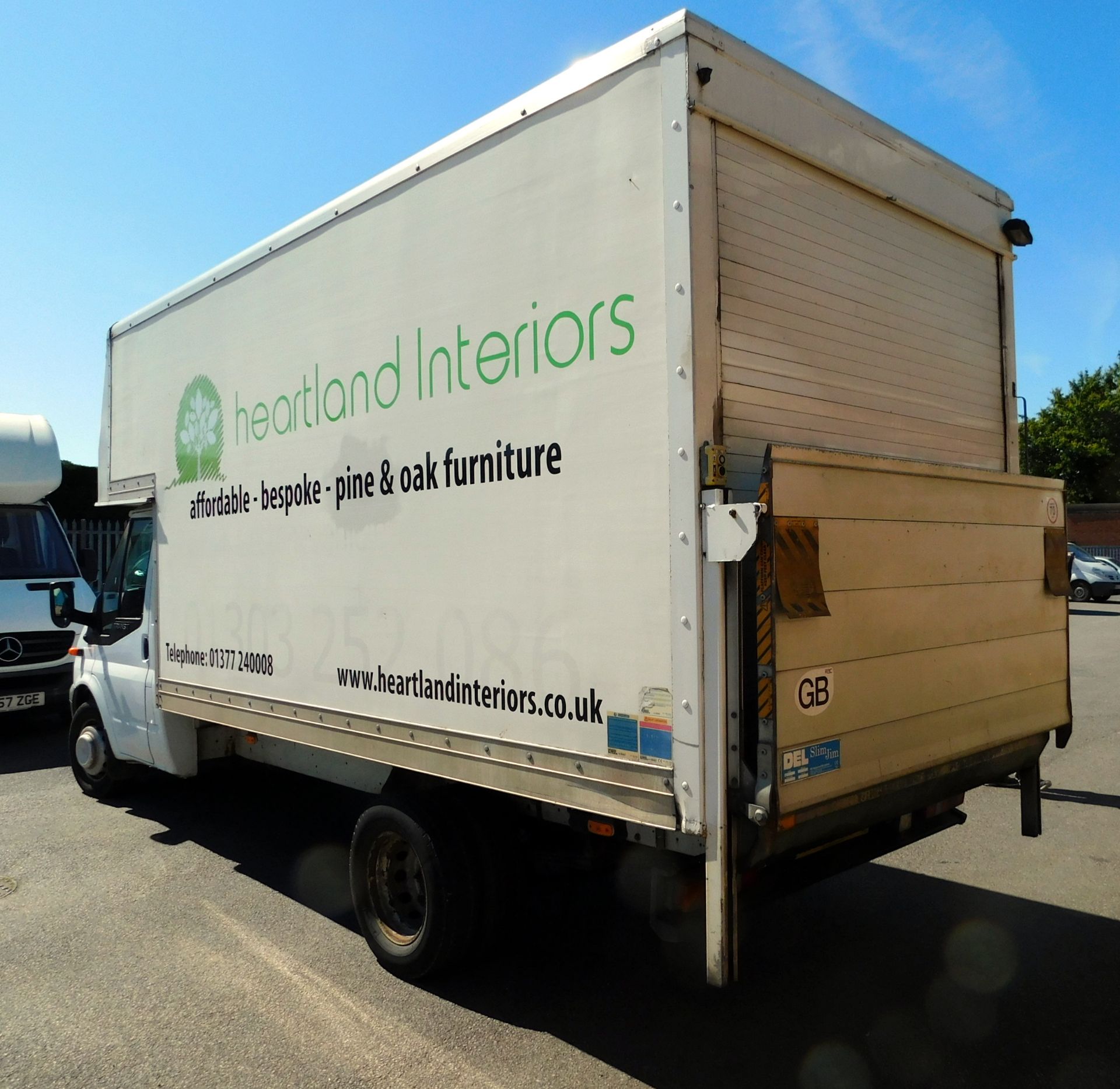 Ford Transit Luton Van, 350EF LWB RWD, TDCi 140ps, Registration WR09 WFT, First Registered 25th June - Image 3 of 8