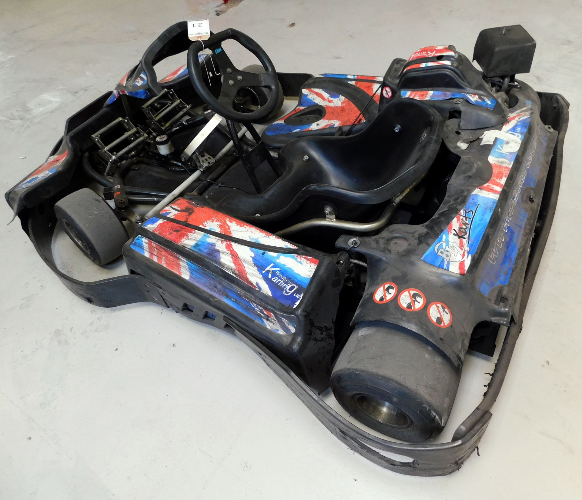 Biz Gas Powered Go-Kart with Honda GX270 Engine (located in Bredbury, collection Friday 20th July) - Image 3 of 5