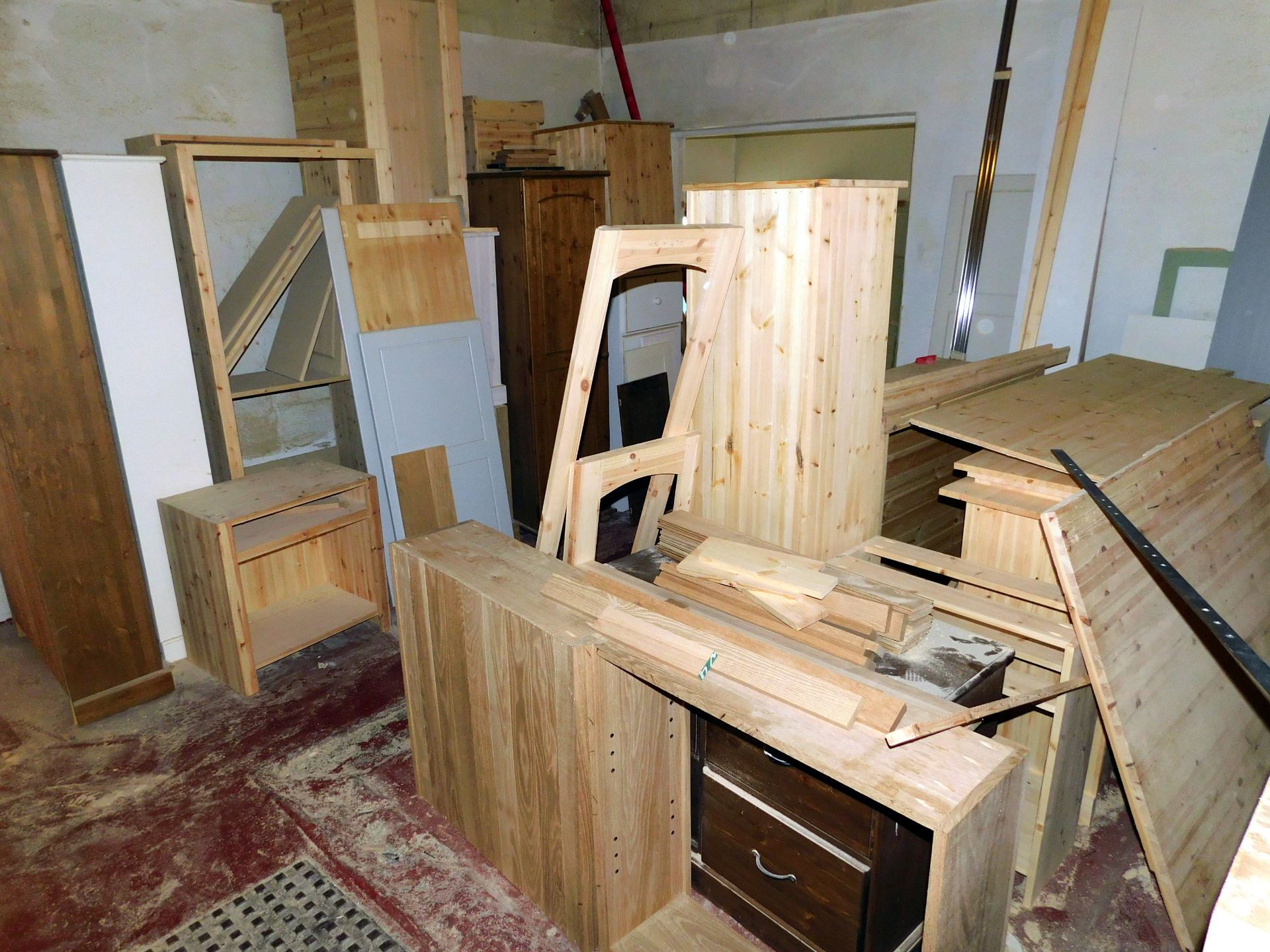 Quantity of Unfinished Pieces of Furniture (located Driffield, collection Monday 23rd & Tuesday 24th - Image 2 of 3