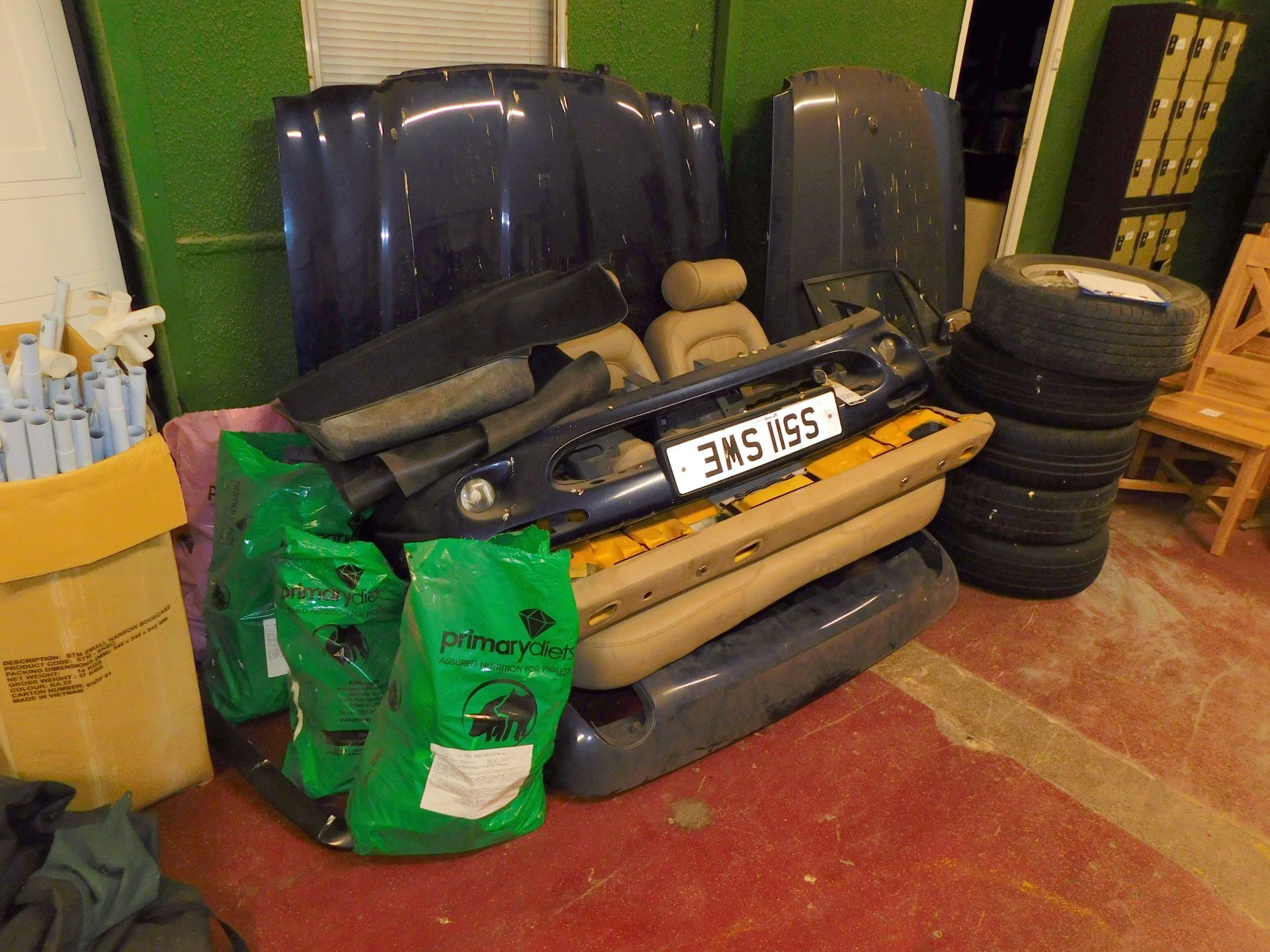Quantity of Assorted Car Parts including Jaguar (located Driffield, collection Monday 23rd & Tuesday