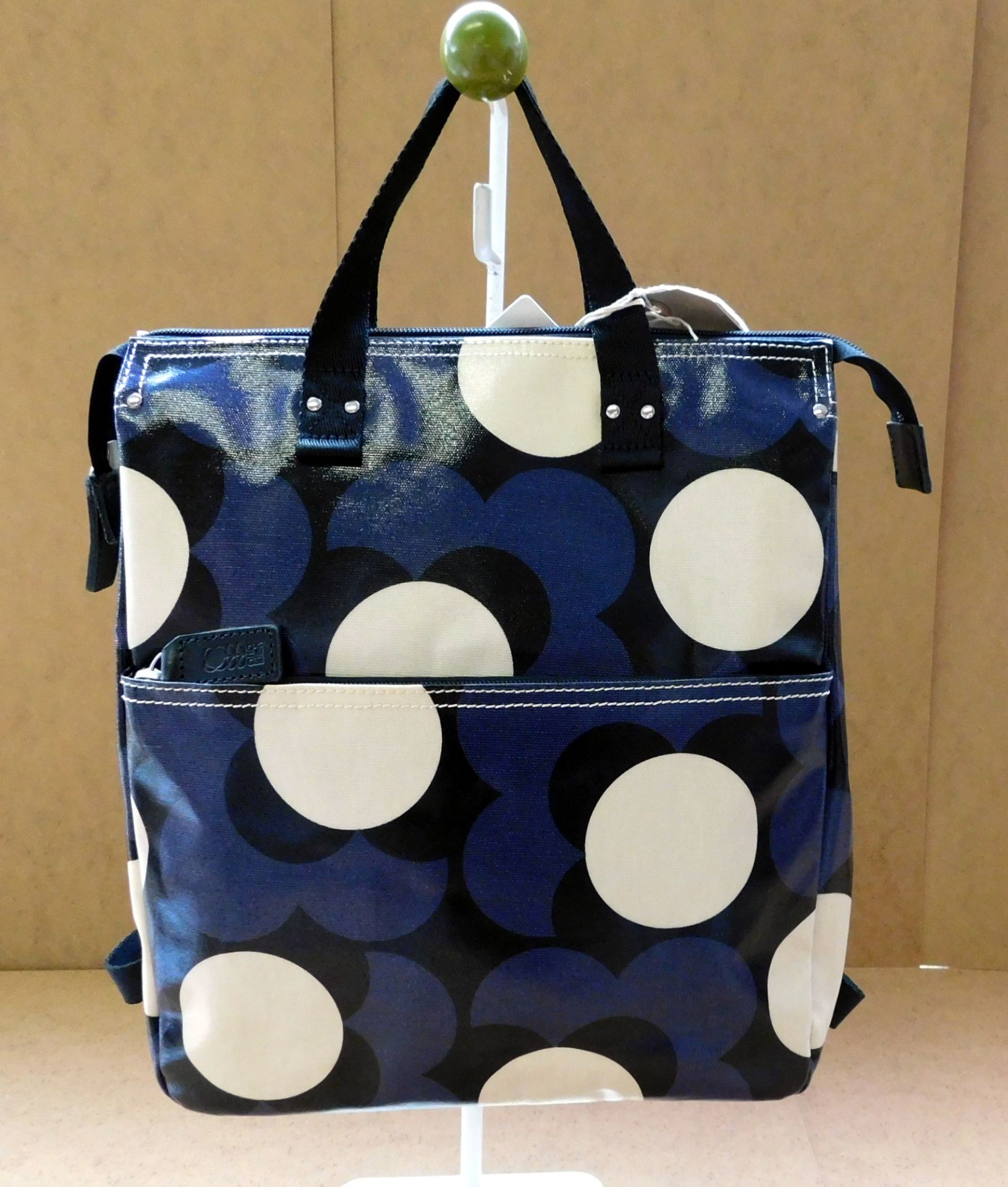 Orla Kiely Shadow Flower Backpack, Midnight, RRP £155