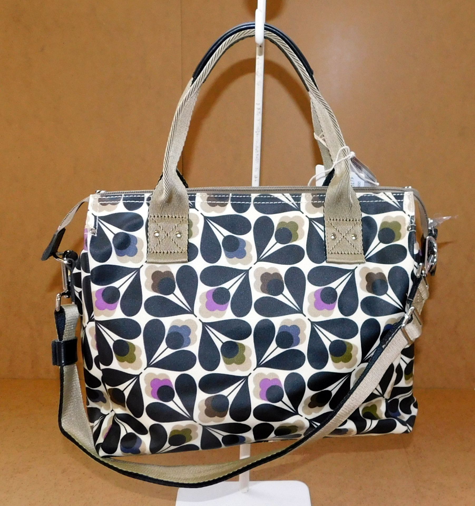 Orla Kiely Sycamore Seed Zip Messenger, Multi, RRP £108 - Image 2 of 3