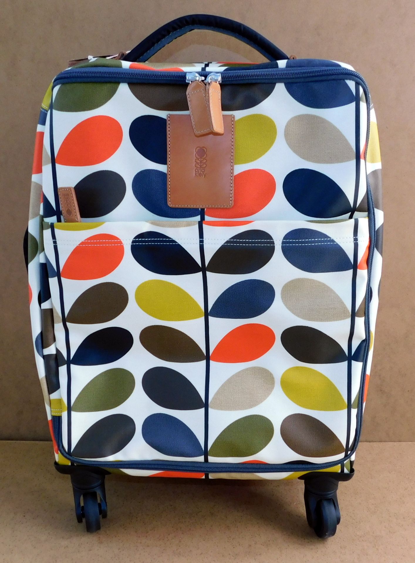 Orla Kiely Classic Multi Stem Travel Cabin Case, Multi, RRP £215