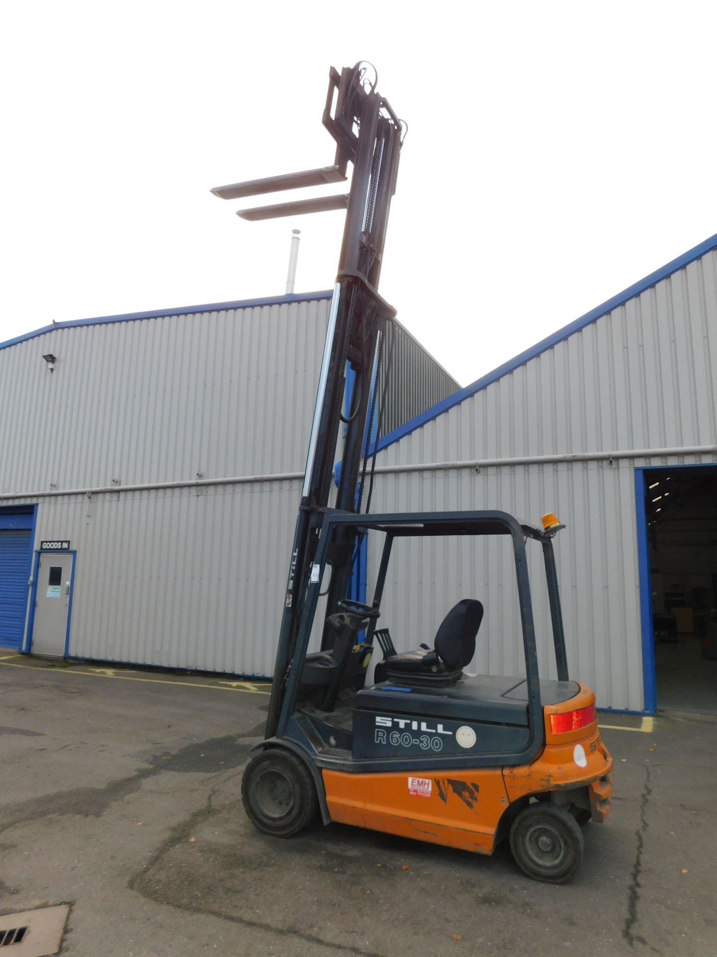 STILL R60-30 Electric Forklift Truck, Serial Number: 6025009705, 3000kg Capacity with Charger ( - Image 11 of 12