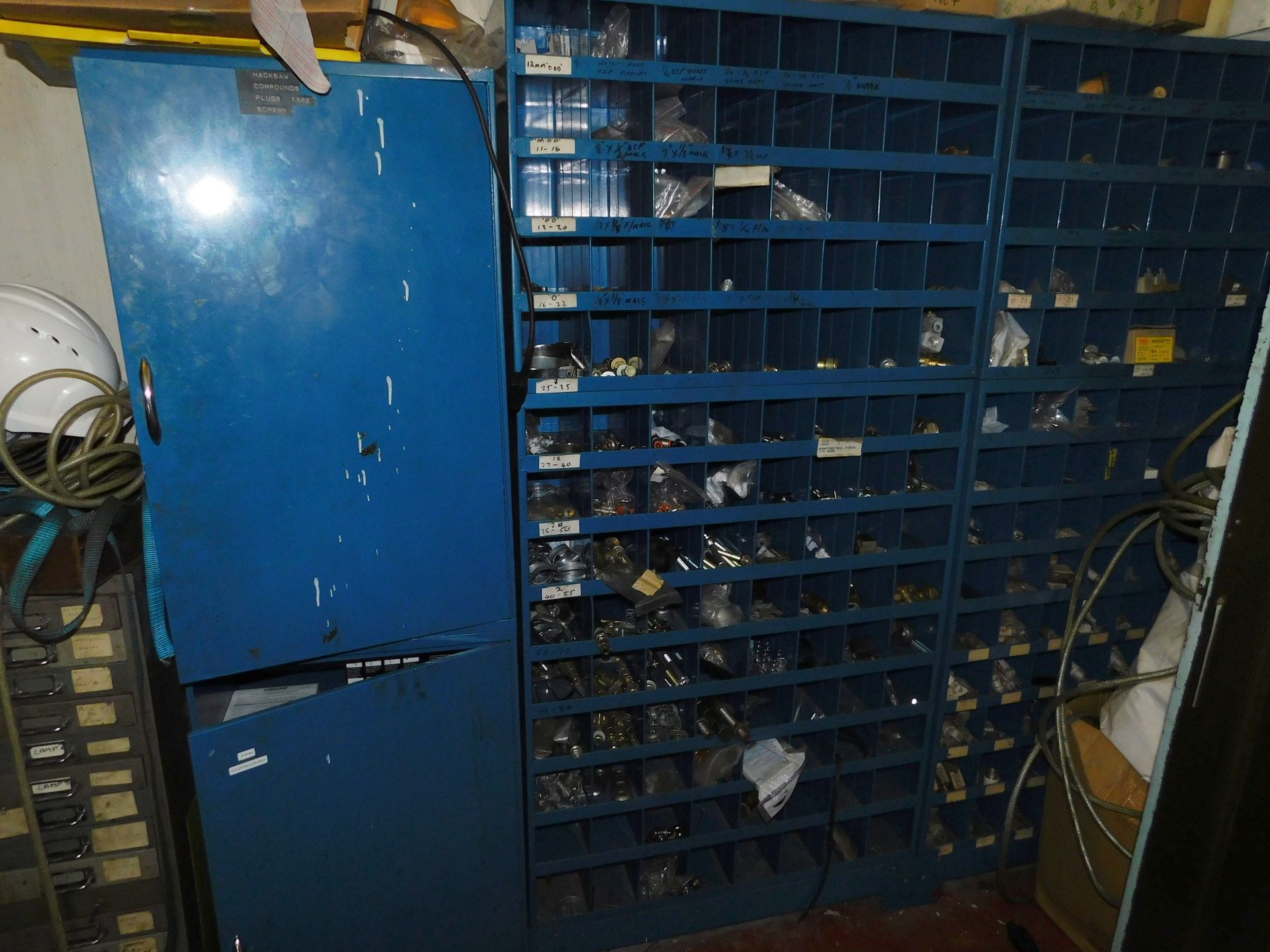 Contents to Workshop Stores Mainly Machine Spares, Electrical Spares & Cable - Image 4 of 21
