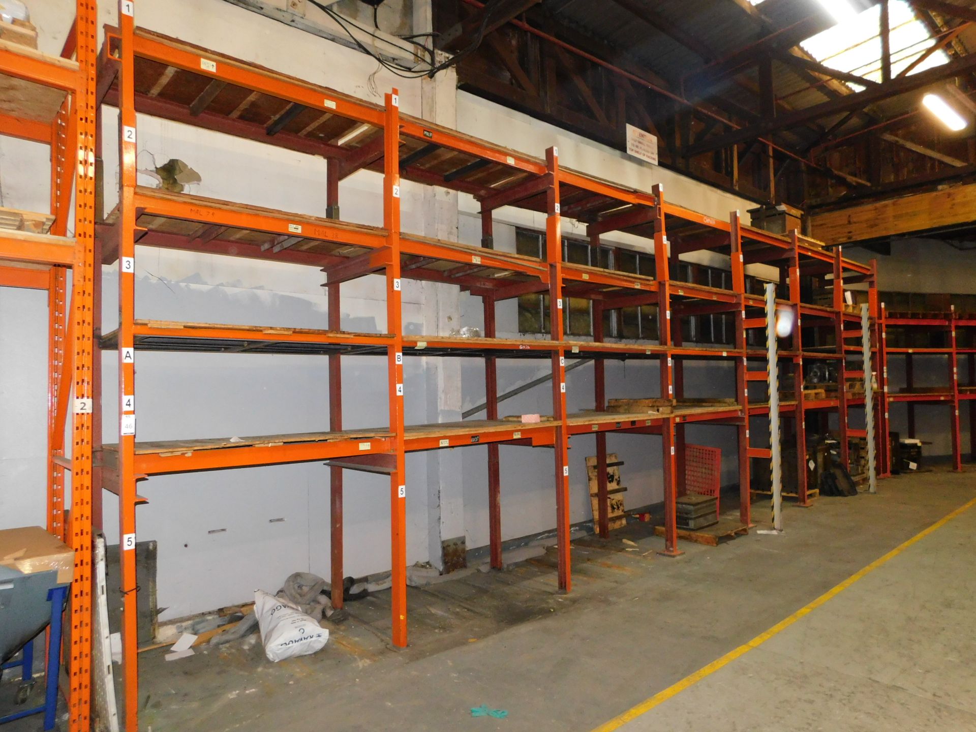 16 Bays Purpose Built Heavy Duty Welded Steel Tooling Racking