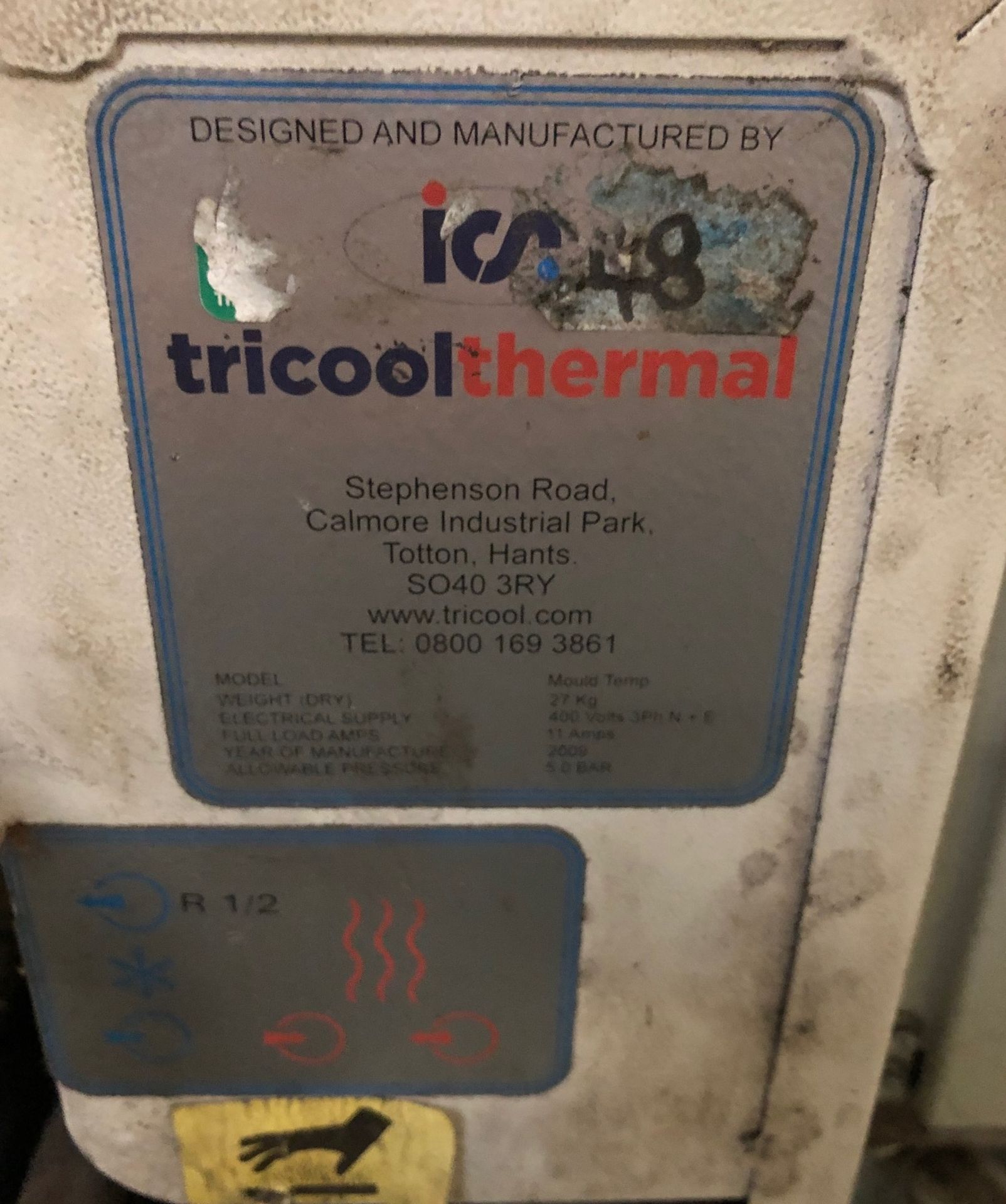 HL Cooling Mobile Water Chiller & ICS Tricool Thermal Water Chiller - Image 4 of 5