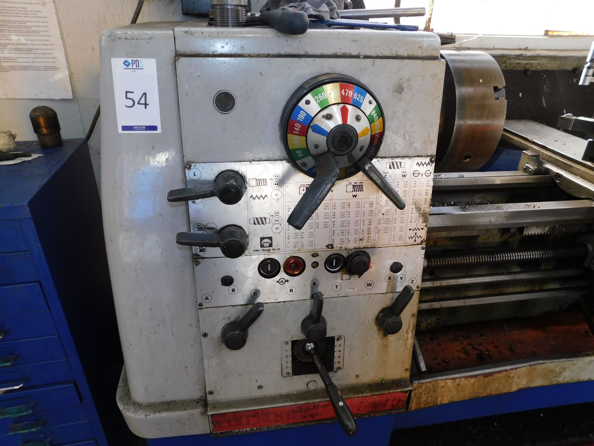 Colchester Triumph 2000 Gap Bed Lathe, Serial Number: 6/0004/06495, 48” between Centres - Image 3 of 4