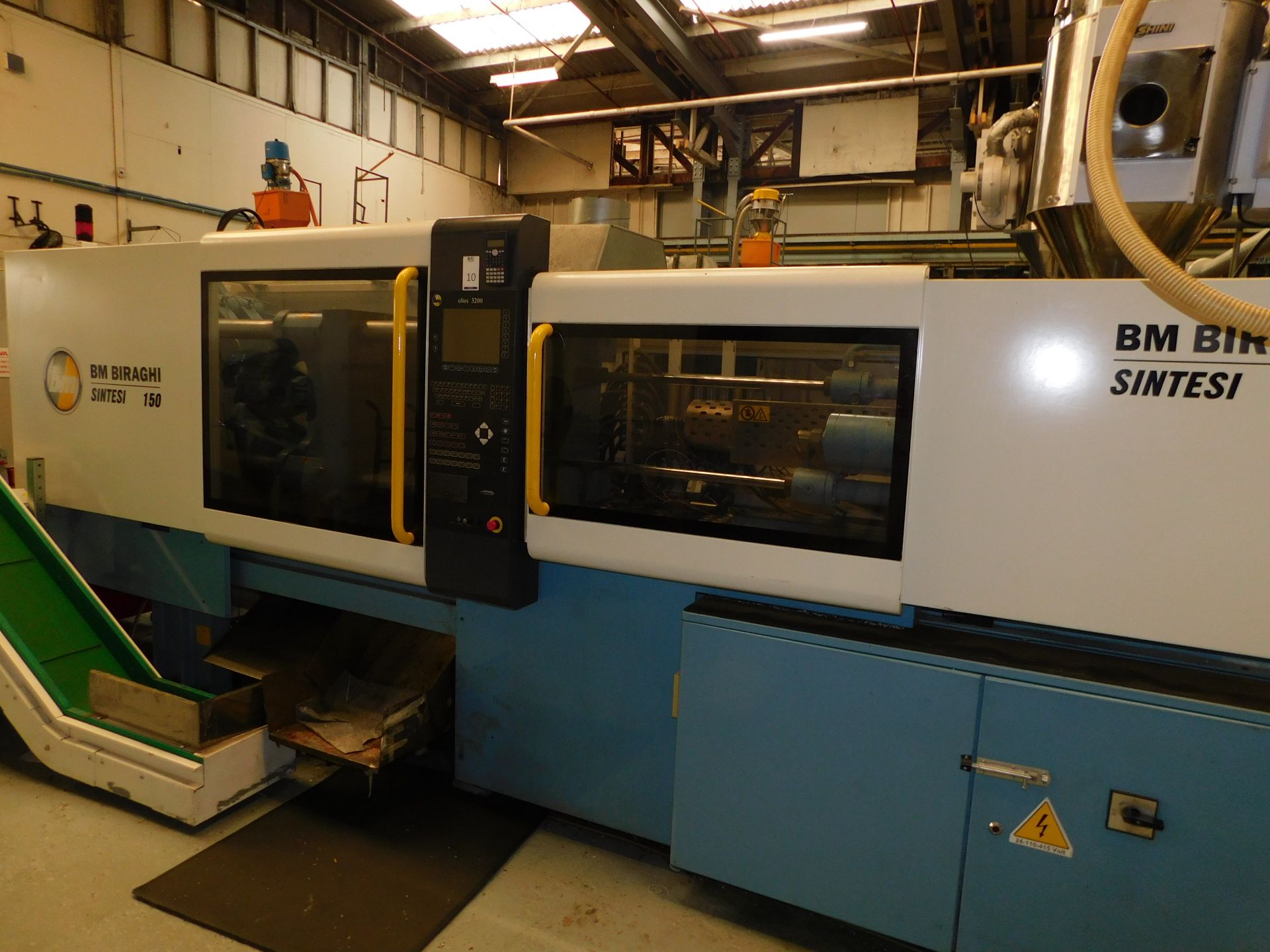 2001 BM Biraghi Sintesi 150 Injection Moulding Machine, Serial Number: T36001, Plant Number: 5 - Image 4 of 5