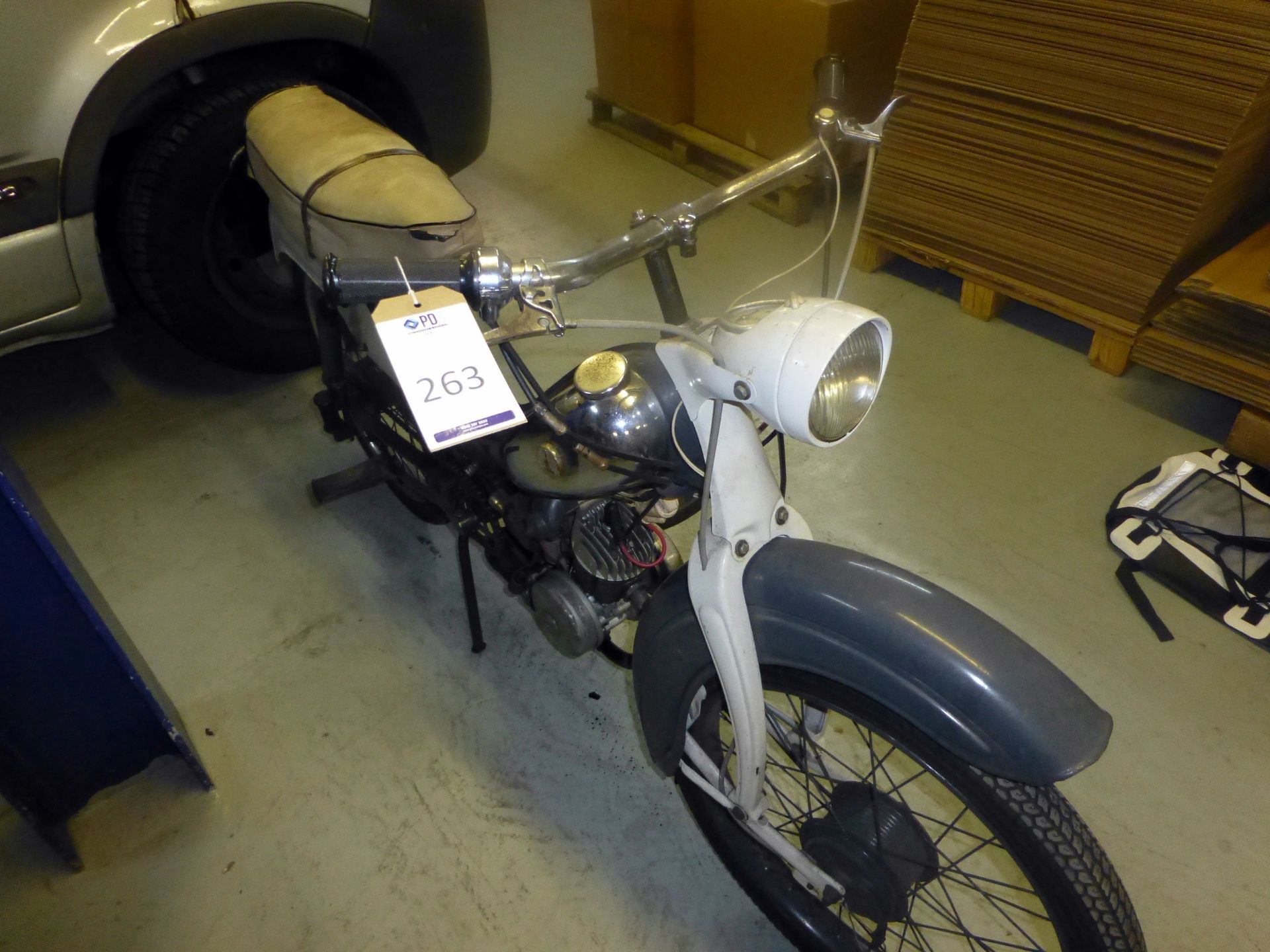 Vintage Moped Believed To Be Mobylette Raleigh Circa 1965, No Visible Frame Number Or Registration - Image 3 of 3