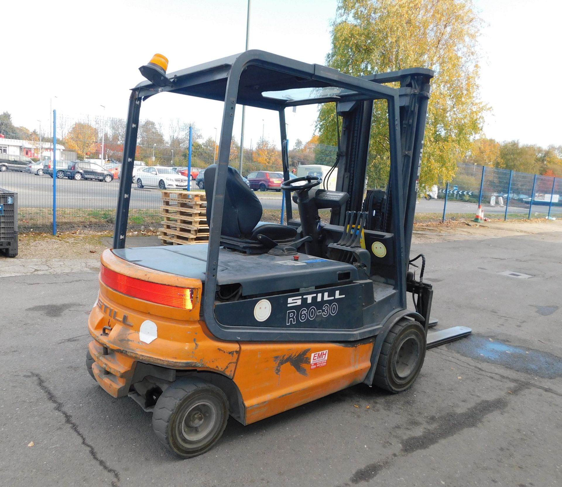 STILL R60-30 Electric Forklift Truck, Serial Number: 6025009705, 3000kg Capacity with Charger ( - Image 5 of 12