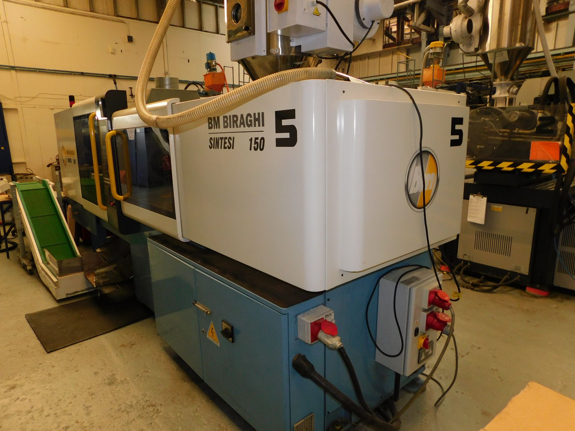 2001 BM Biraghi Sintesi 150 Injection Moulding Machine, Serial Number: T36001, Plant Number: 5 - Image 3 of 5