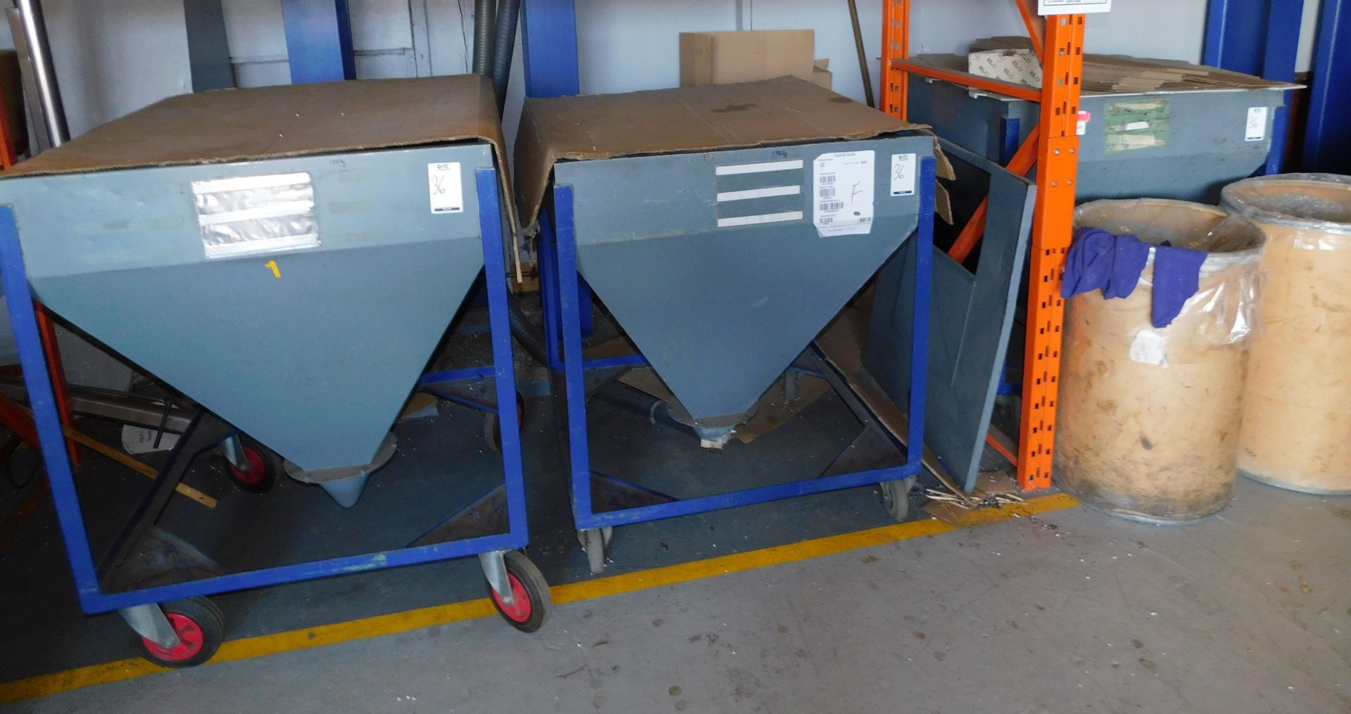 5 Mobile Raw Material Hopper Units - Image 2 of 2