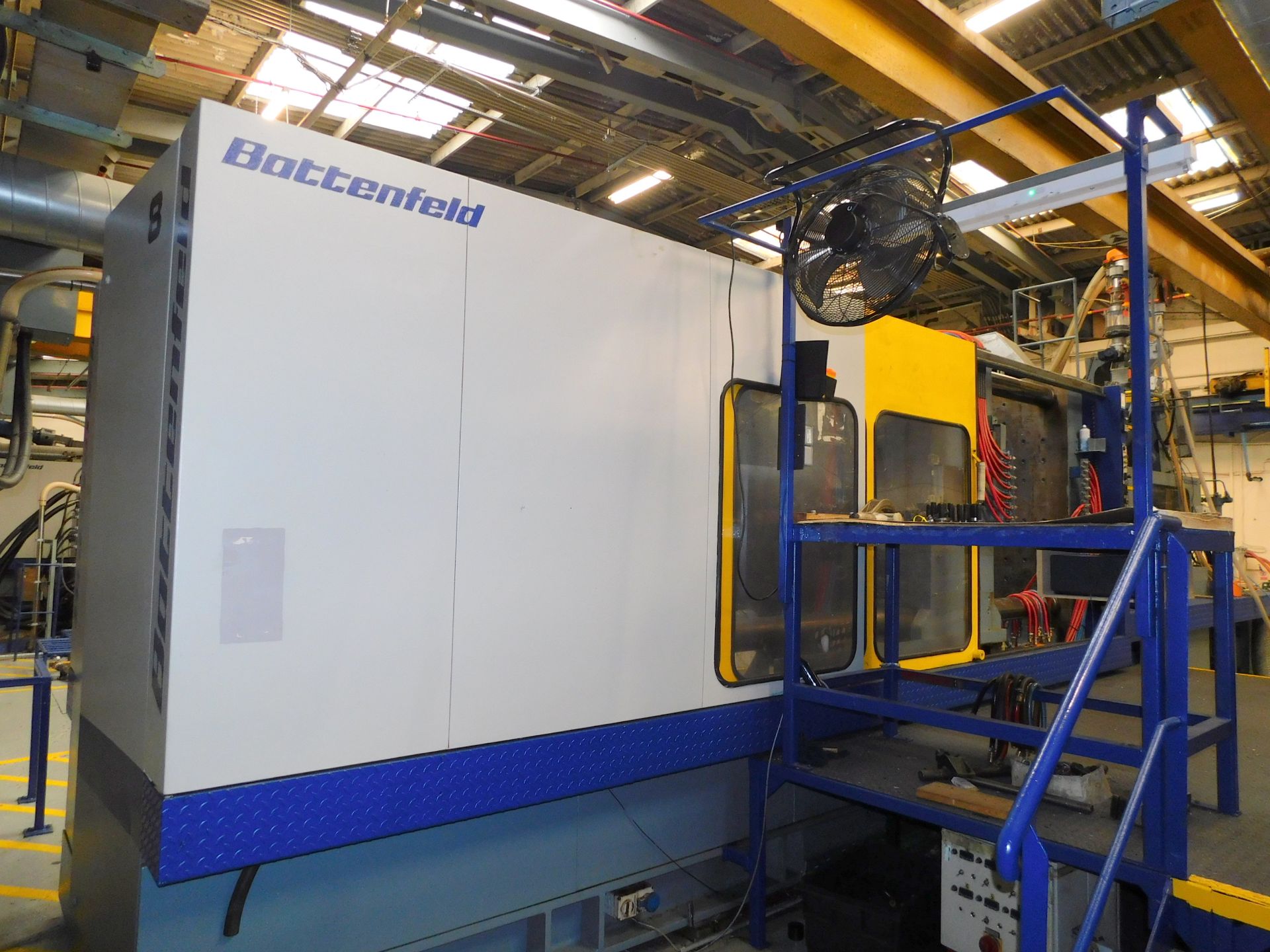 1989 Battenfeld BN-T105000-5000/128000, Injection Moulding Machine, Serial Number: 45783.S.11.89,
