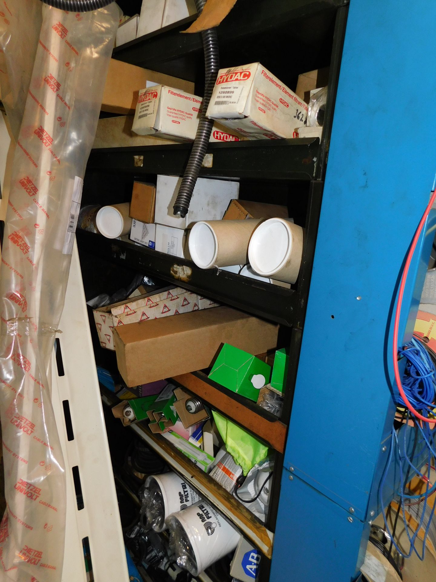 Contents to Workshop Stores Mainly Machine Spares, Electrical Spares & Cable - Image 21 of 21