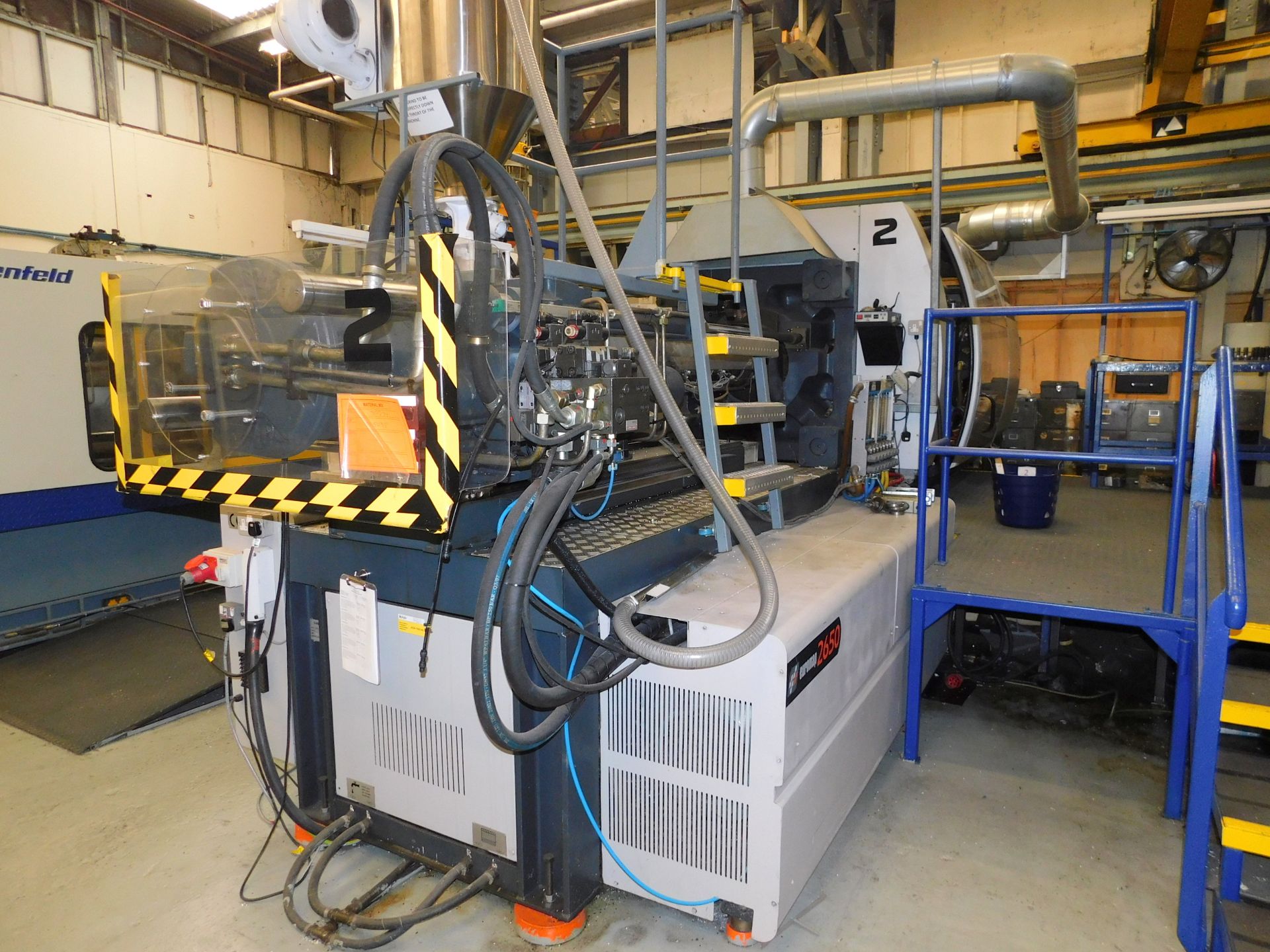 2007 Sandretto 485/2650 /Nove HP Euromap Injection Moulding Machine, Serial Number: M1270121, - Image 3 of 7