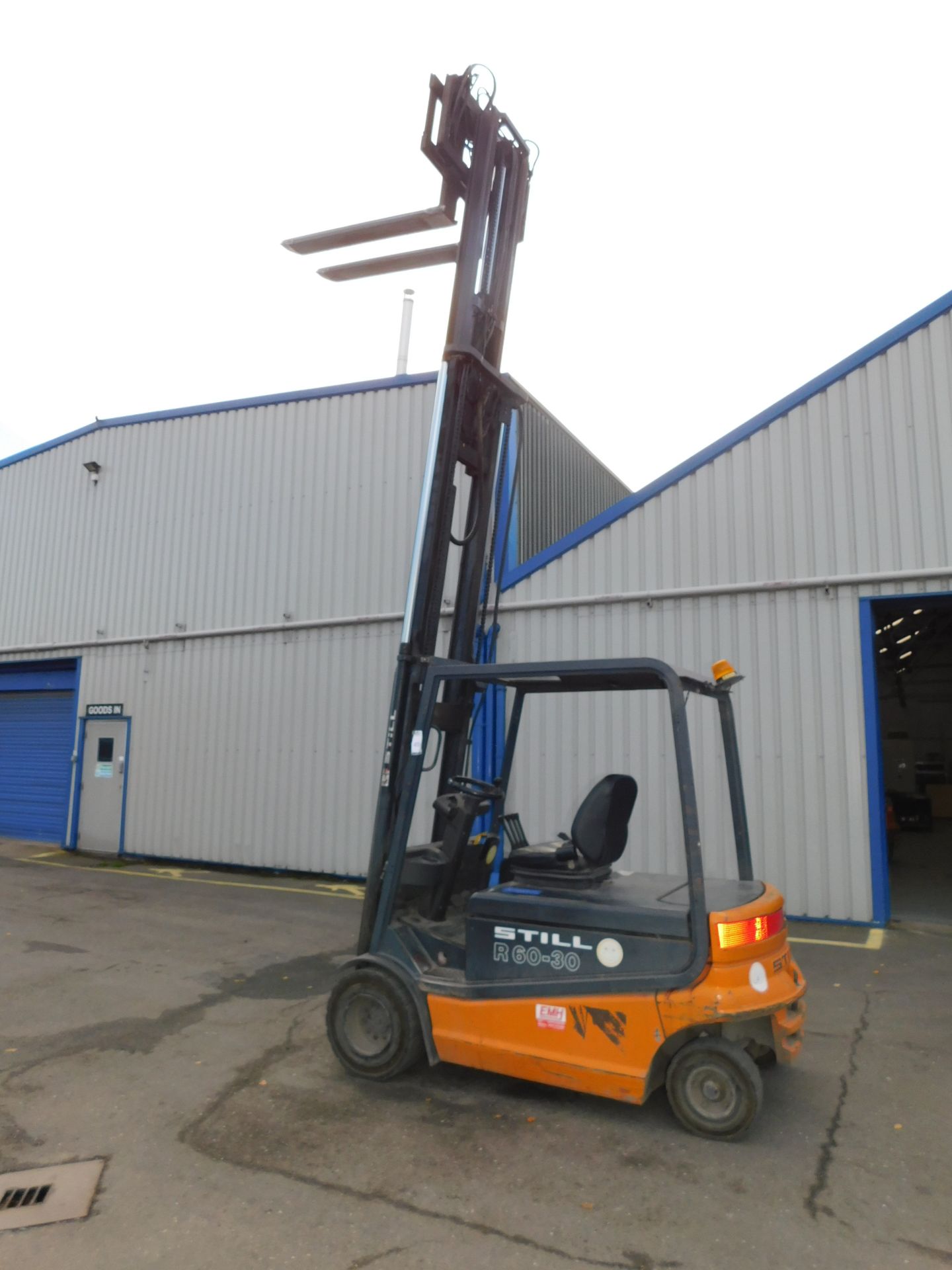 STILL R60-30 Electric Forklift Truck, Serial Number: 6025009705, 3000kg Capacity with Charger ( - Image 12 of 12