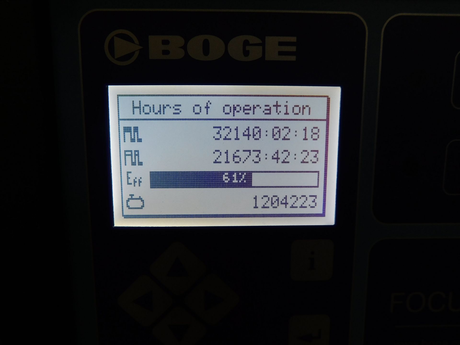 Boge S40-2 Rotary Screw Air Compressor, Serial Number: 5053766, Recorded Hours: 32140 (Collection by - Image 3 of 4