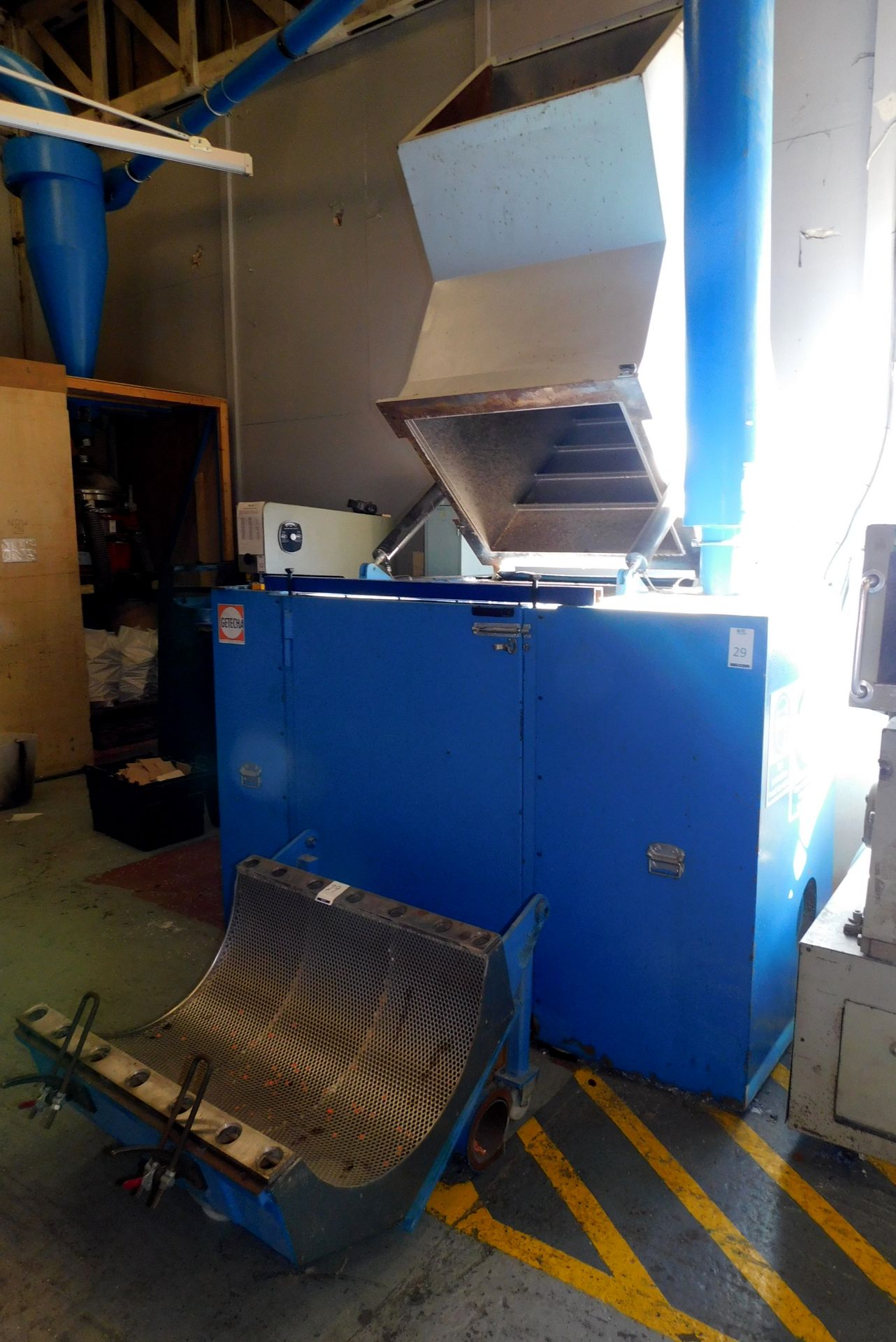 Getecha RS6009-A 1.20 Granulator, Serial Number: 10771, (1999), with Connecting Pipework & - Image 2 of 4