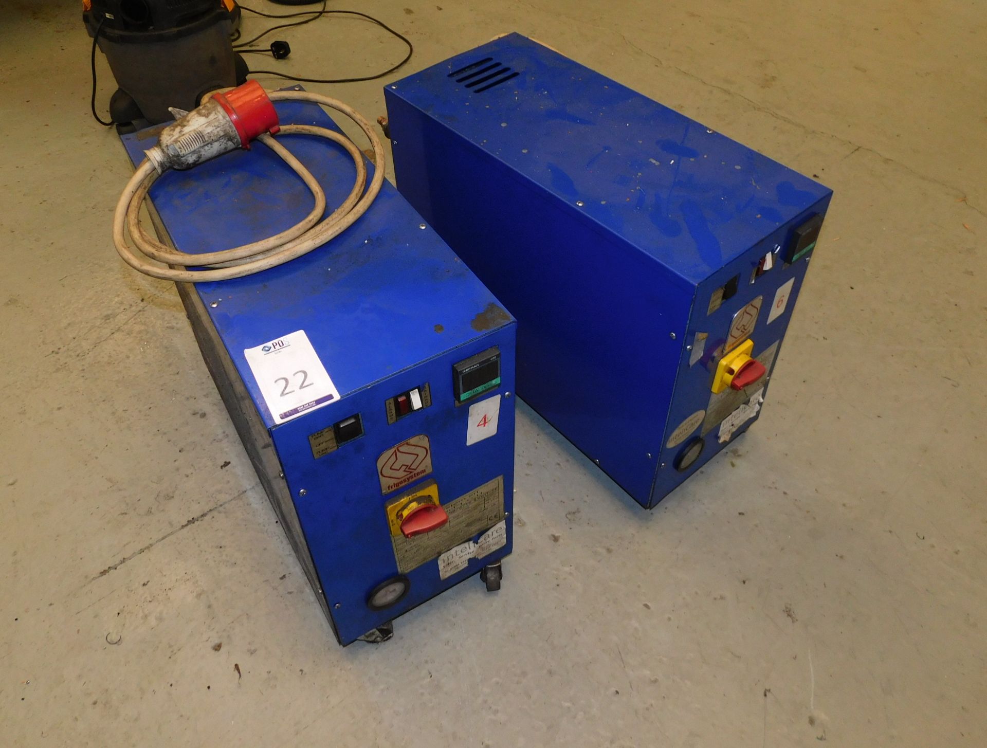 2 Frigosystem TRW90 Water Chillers