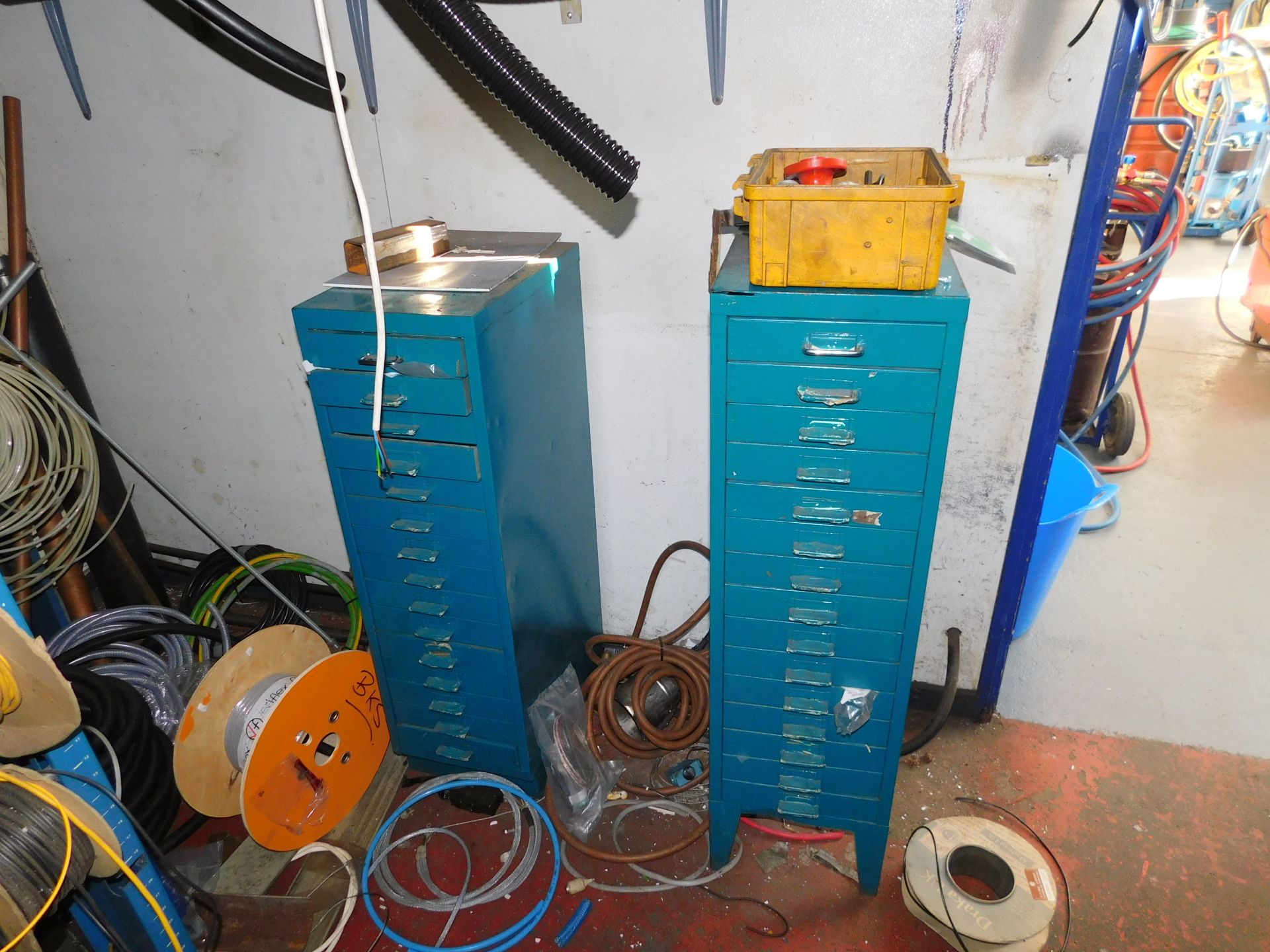 Contents to Workshop Stores Mainly Machine Spares, Electrical Spares & Cable - Image 7 of 21