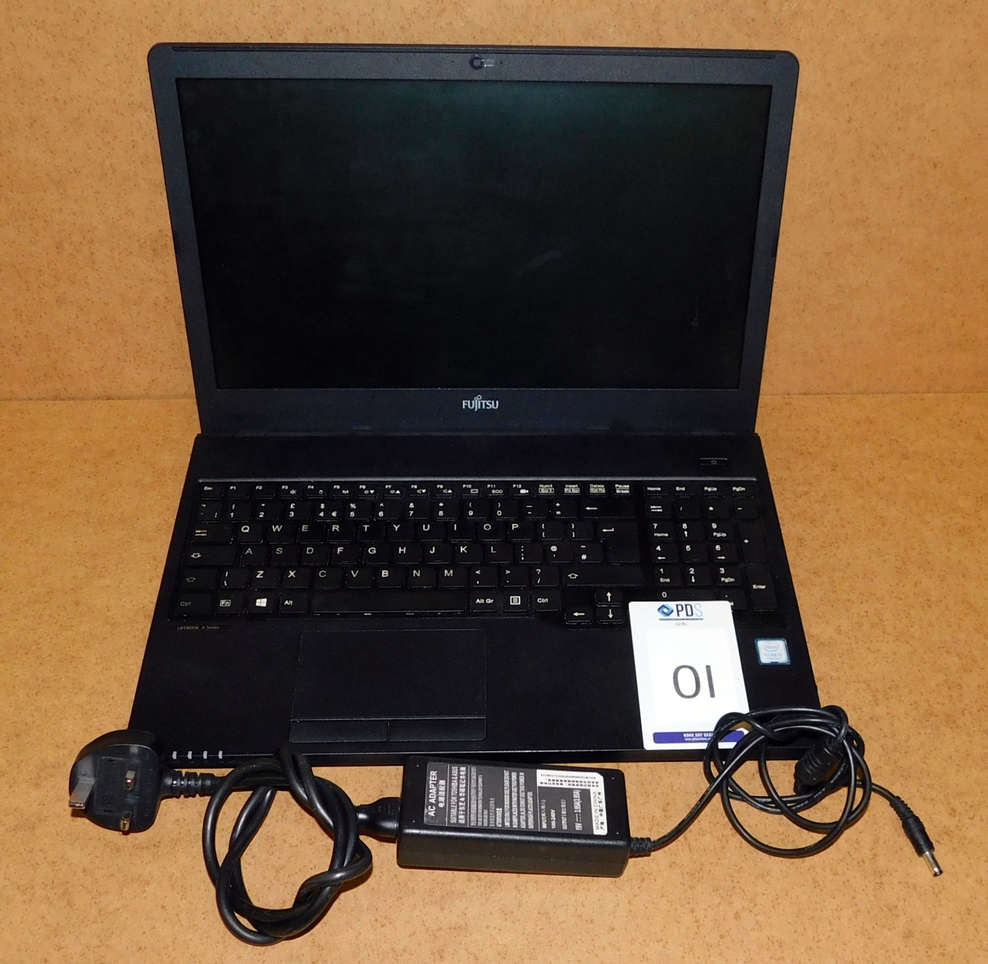 Fujitsu Lifebook A557 Laptop, i5 7th Gen Processor, 1 TB HDD with Charger