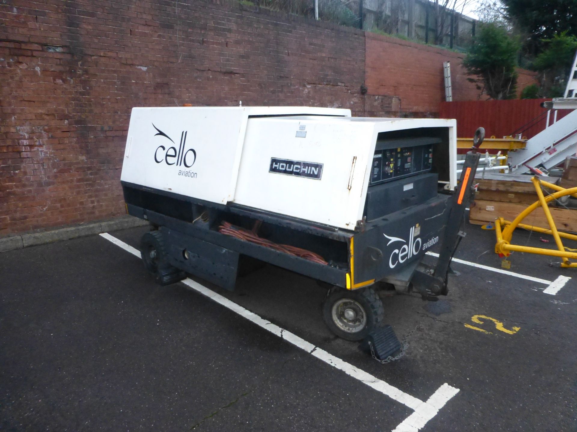 Houchin C690 Trailer Mounted Ground Power Unit, 3985 Recorded Hours (Located 140 Holyhead Road,