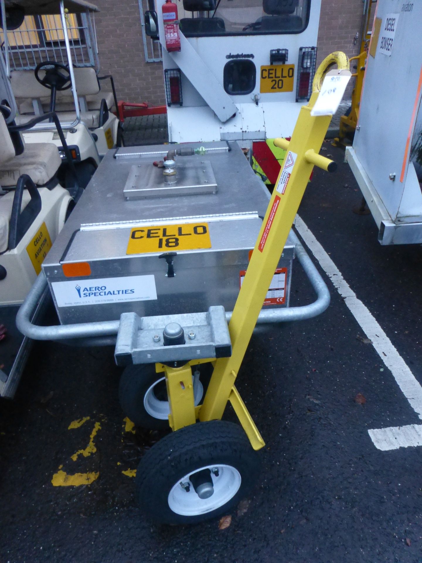 Aero Specialties WC80-RJ1 303 Litre Water Service Cart, Serial No: 309689 (2015), Plant No: Cello 18 - Image 2 of 2