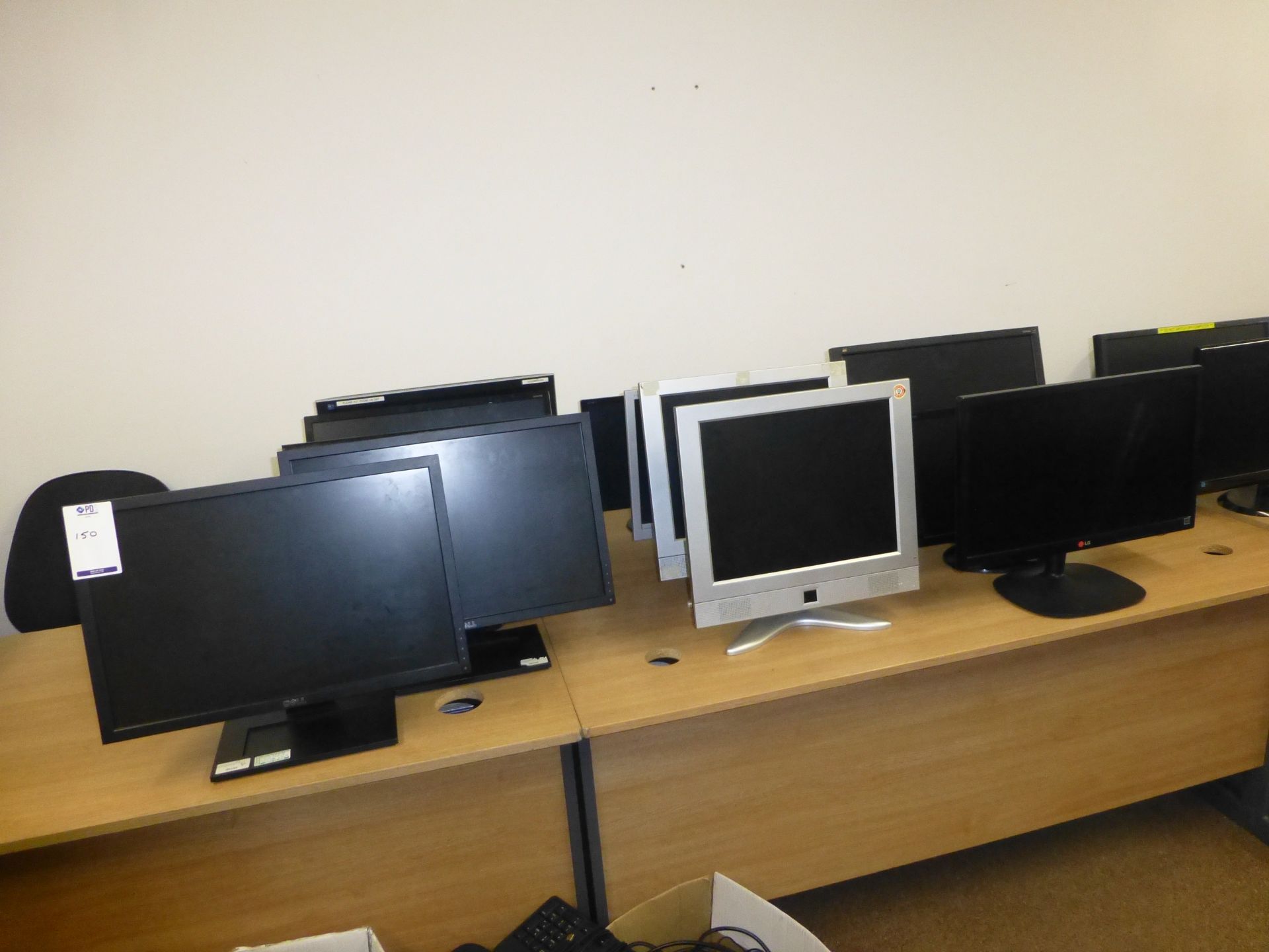 14 Assorted Flat Panel Monitors (Located At Rolf Street Smethwick)