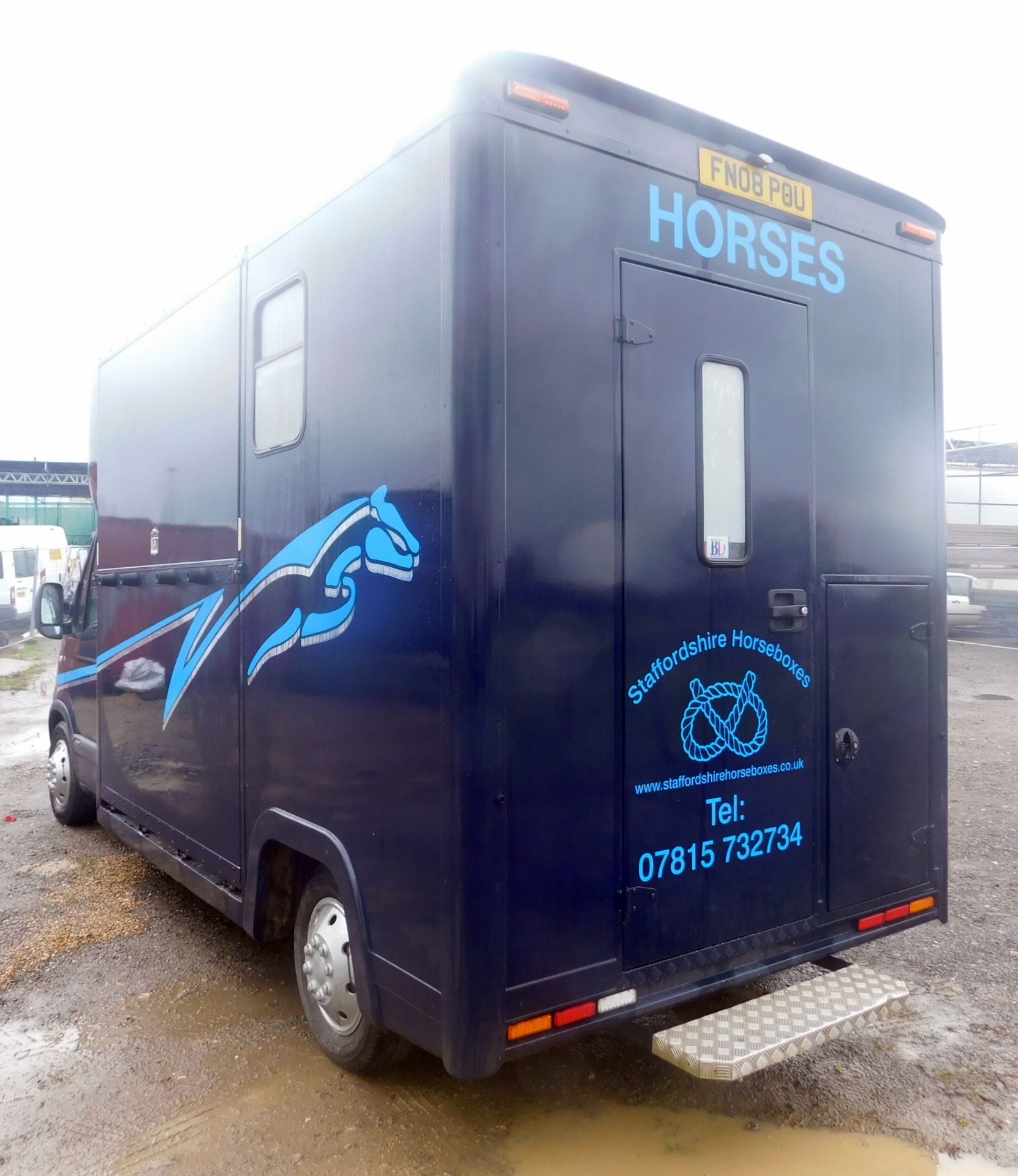 Vauxhall Movano Based Horsebox, Registration Number FN08POU, LWB DIESEL 3500 2.5CDTI 146ps High Roof - Image 5 of 13