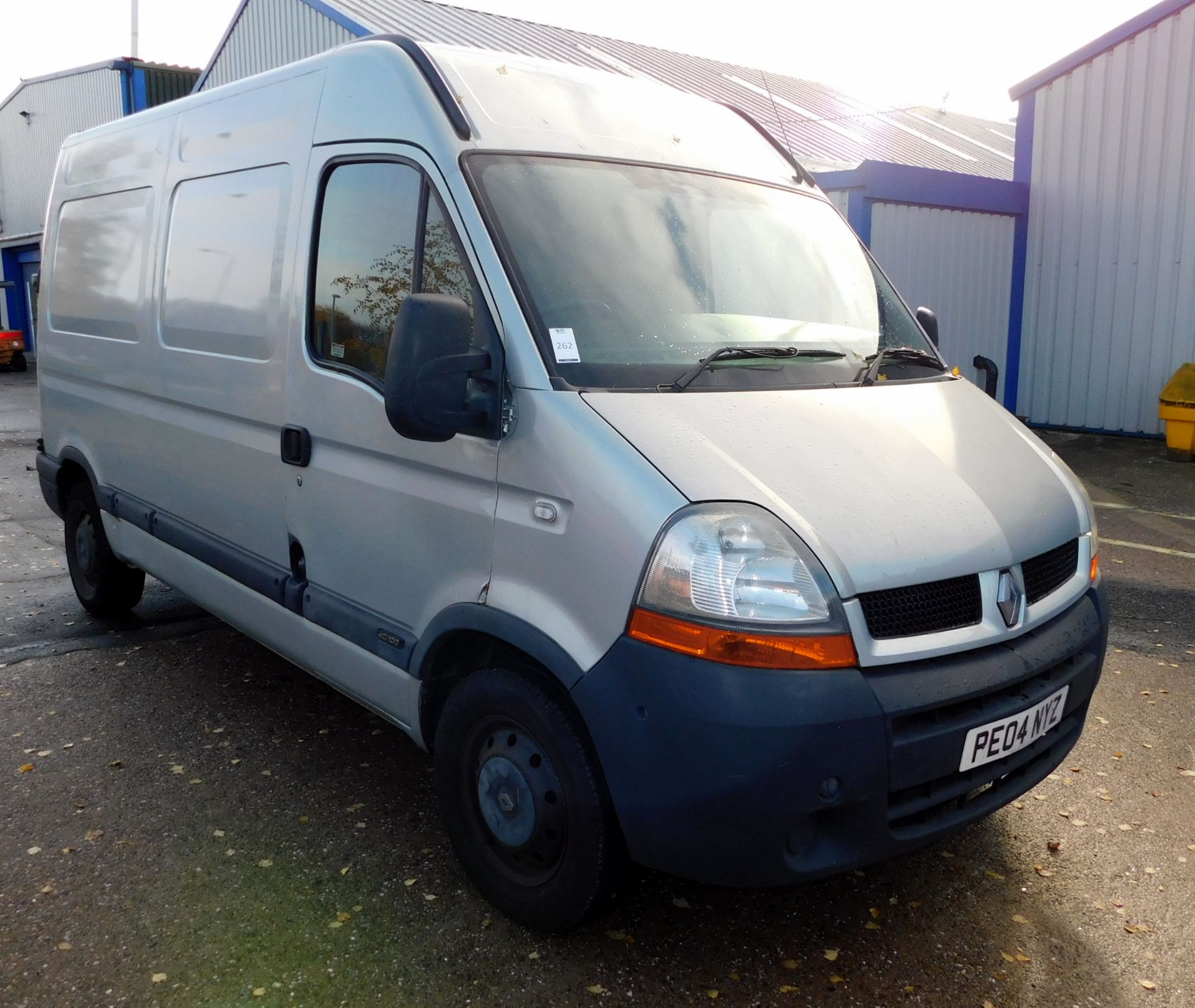 Renault Master Dci 100 High Roof Panel Van, Regist