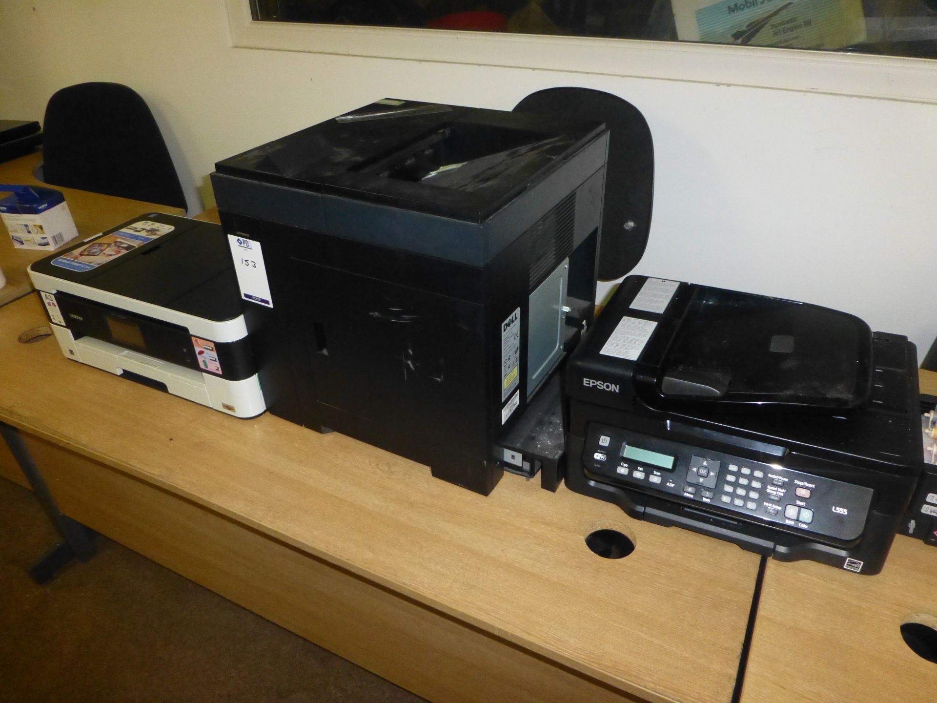 Dell 2130CN Colour Laser Printer, Brother MFC-34620VW Printer & Epson L155 Printer (Located 82 Rolfe