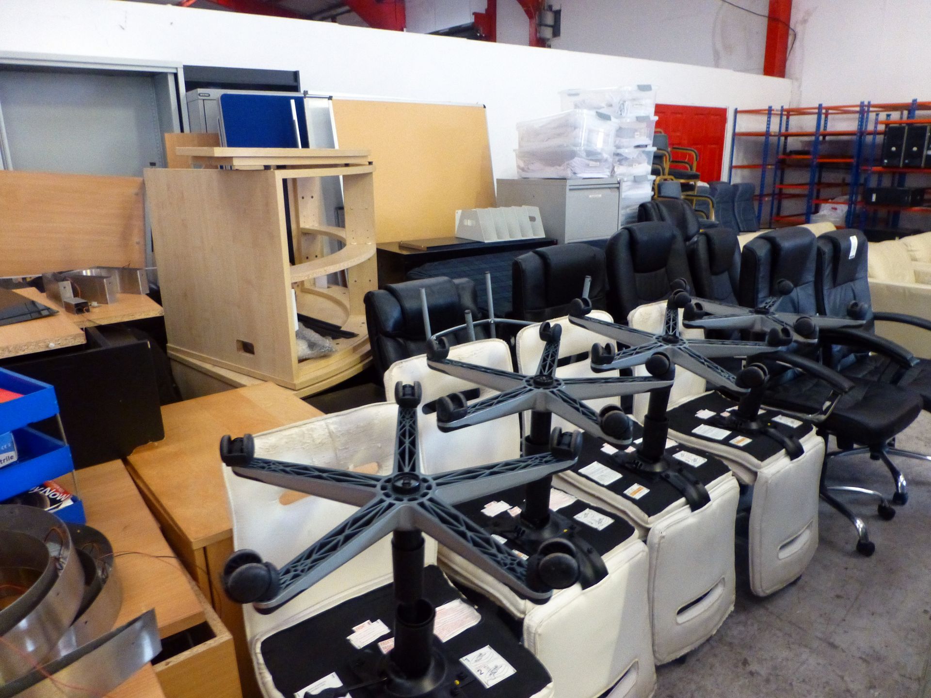 Large Quantity of Damaged/Worn Office & Recreational Furniture (Located 82 Rolfe Street,