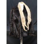 Vintage Black (Ranch) mink fur jacket by Koe-Bel Furs, 419 Lord Street,