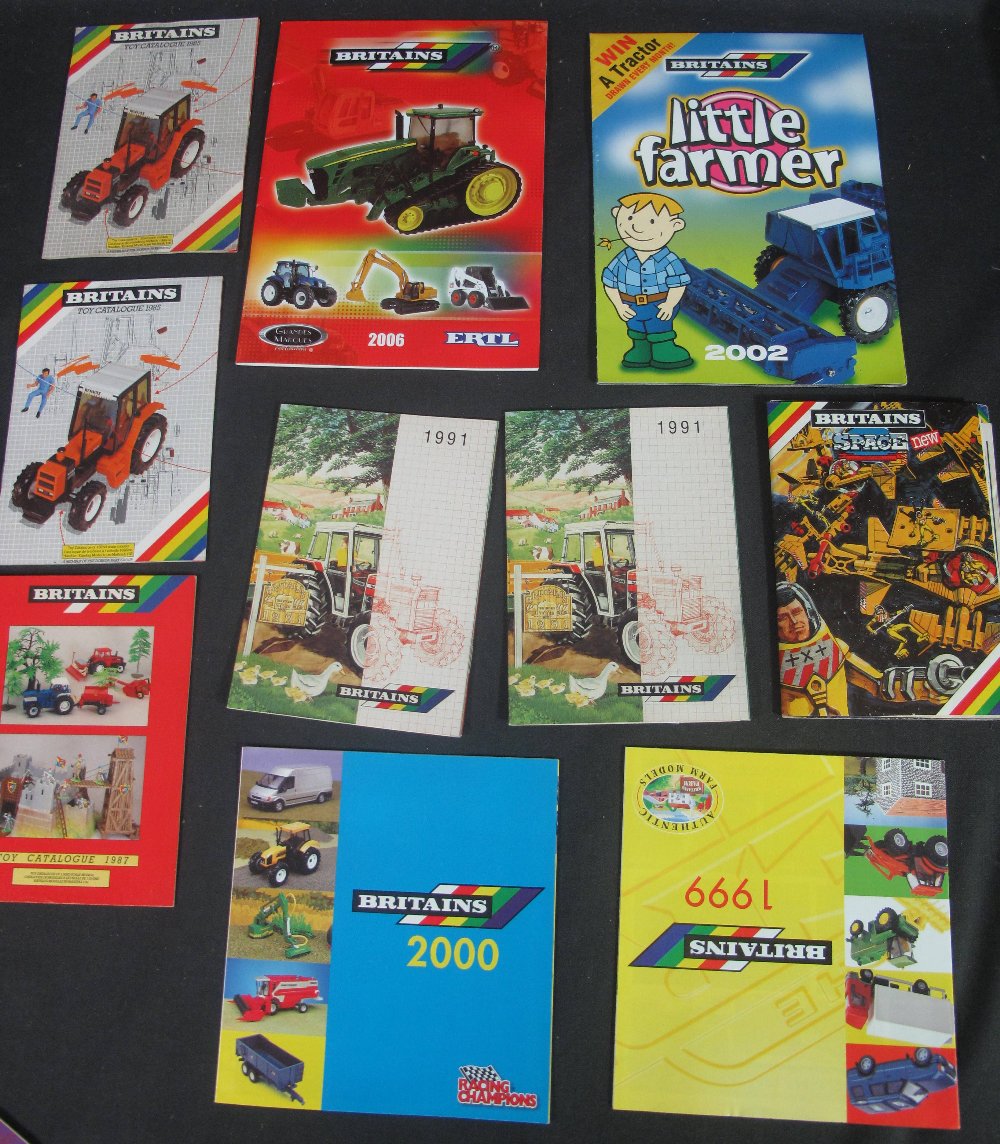 Collection of Britains catalogues/brochu