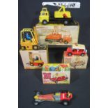 Small group of Dinky diecast vehicles to