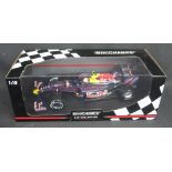 Minichamps 1:18 scale car collection Red