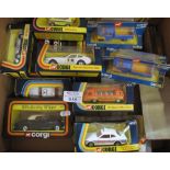 Large collection of boxed Corgi diecast