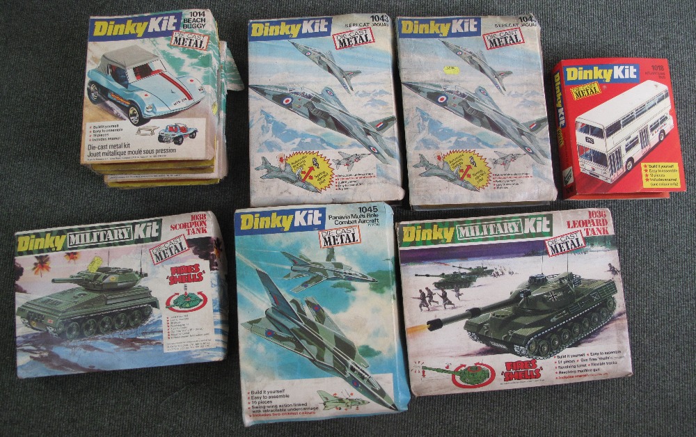 Collection of Dinky diecast metal 'build