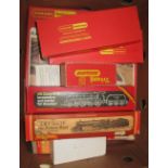 A box of Triang and Hornby railways 00 g