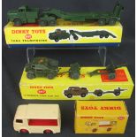 Dinky toys 660 tank transporter, togethe