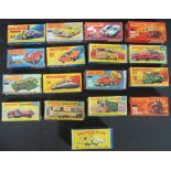 Collection of Matchbox series and Matchbox superfast diecast model vehicles all in original boxes