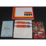 Matchbox 1981 brochure, together with a