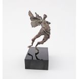 Judith Brown (American 1931-1992) Angel, brass sculpture, H125mm, Provenance: Gloria Gallery 1983.